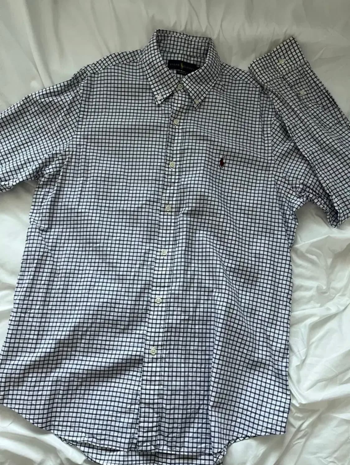 랄프로렌 정품 체크 셔츠 상품이미지1