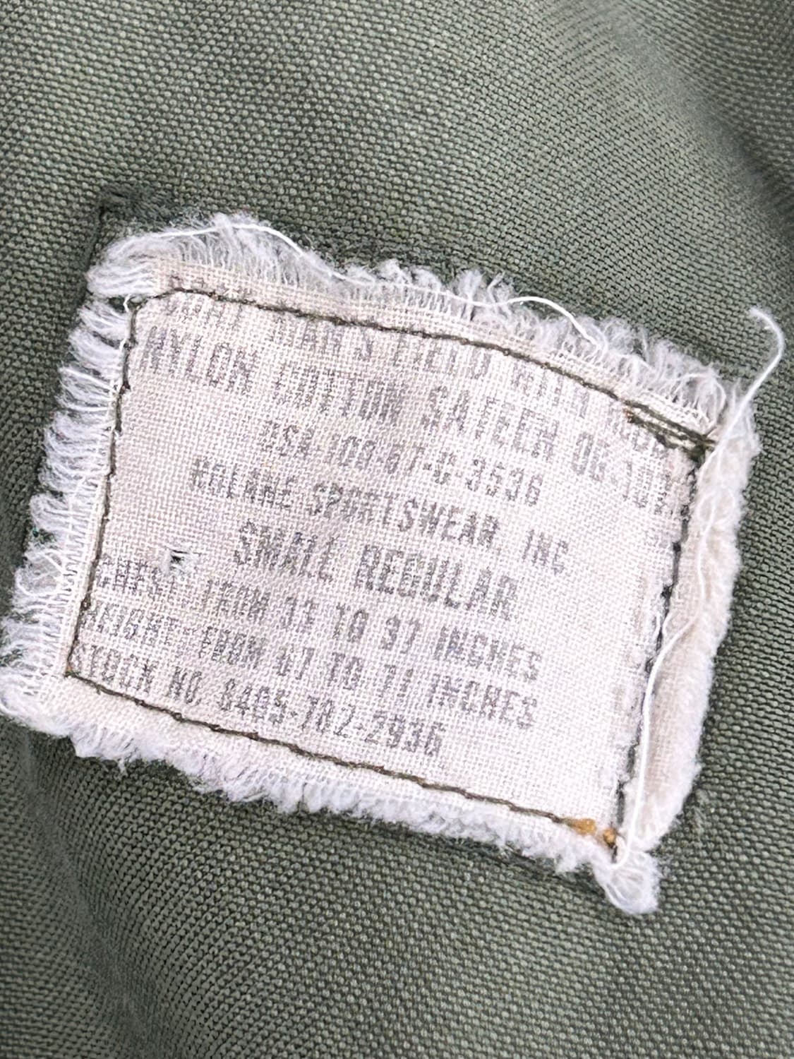 60s 미군 M65 필드 자켓 (S-R) 상품이미지6