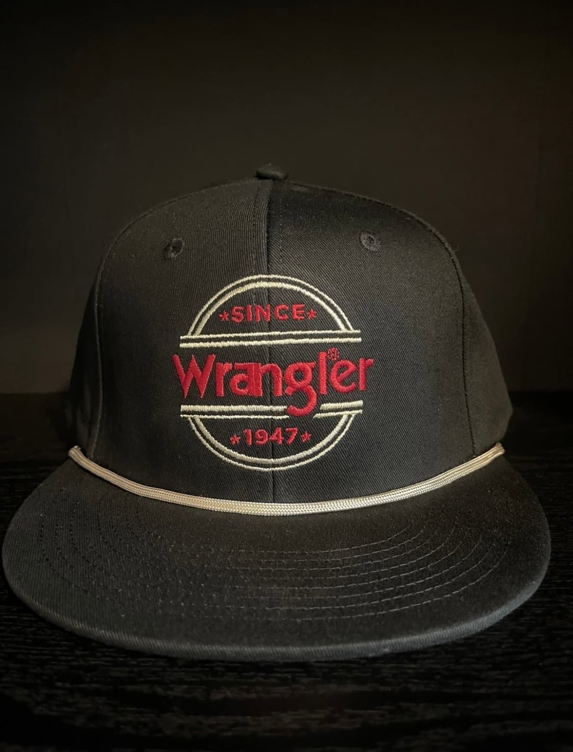 랭글러 모자 새상품 블랙 상품이미지1