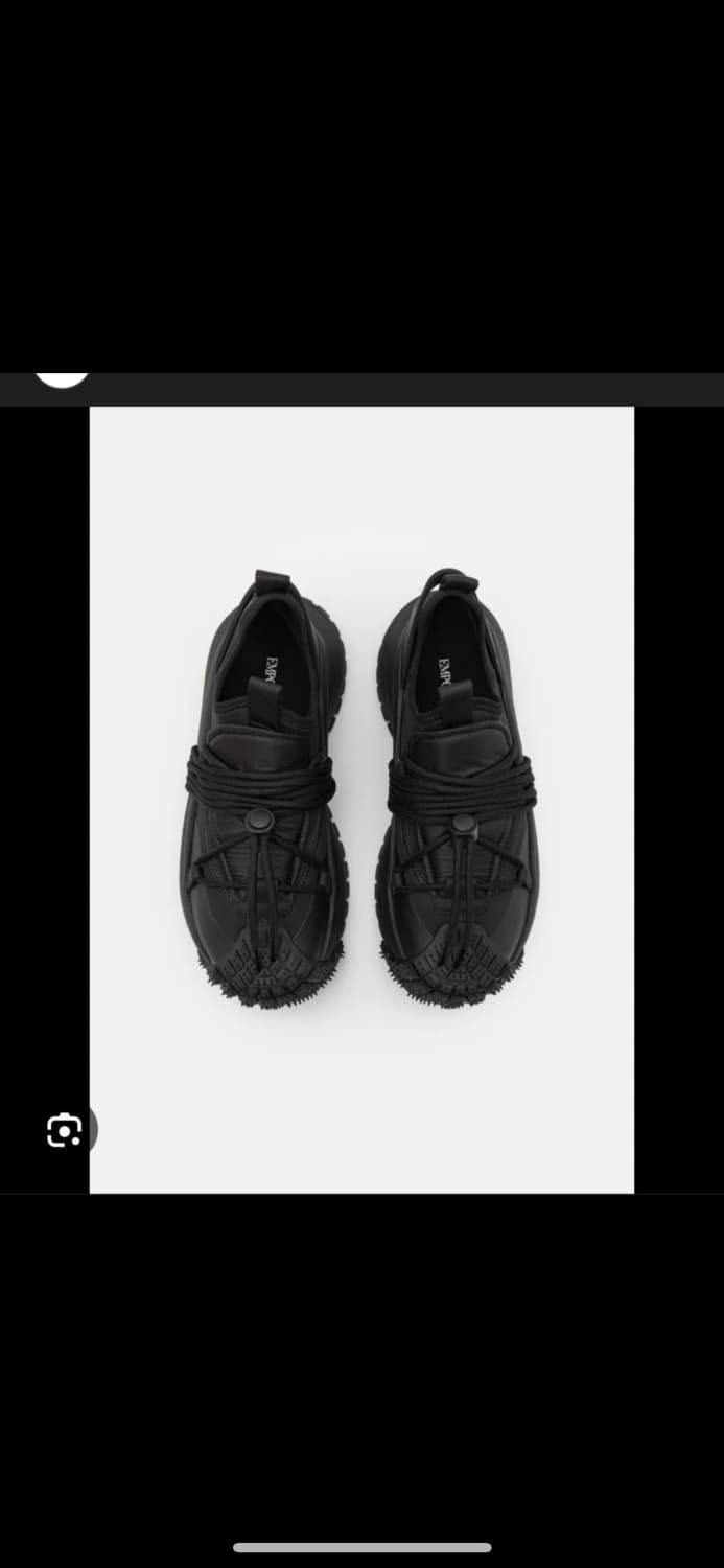 [엠포리오 아르마니] 텍티컬 레이스업 스니커즈 / 265-270 상품이미지1