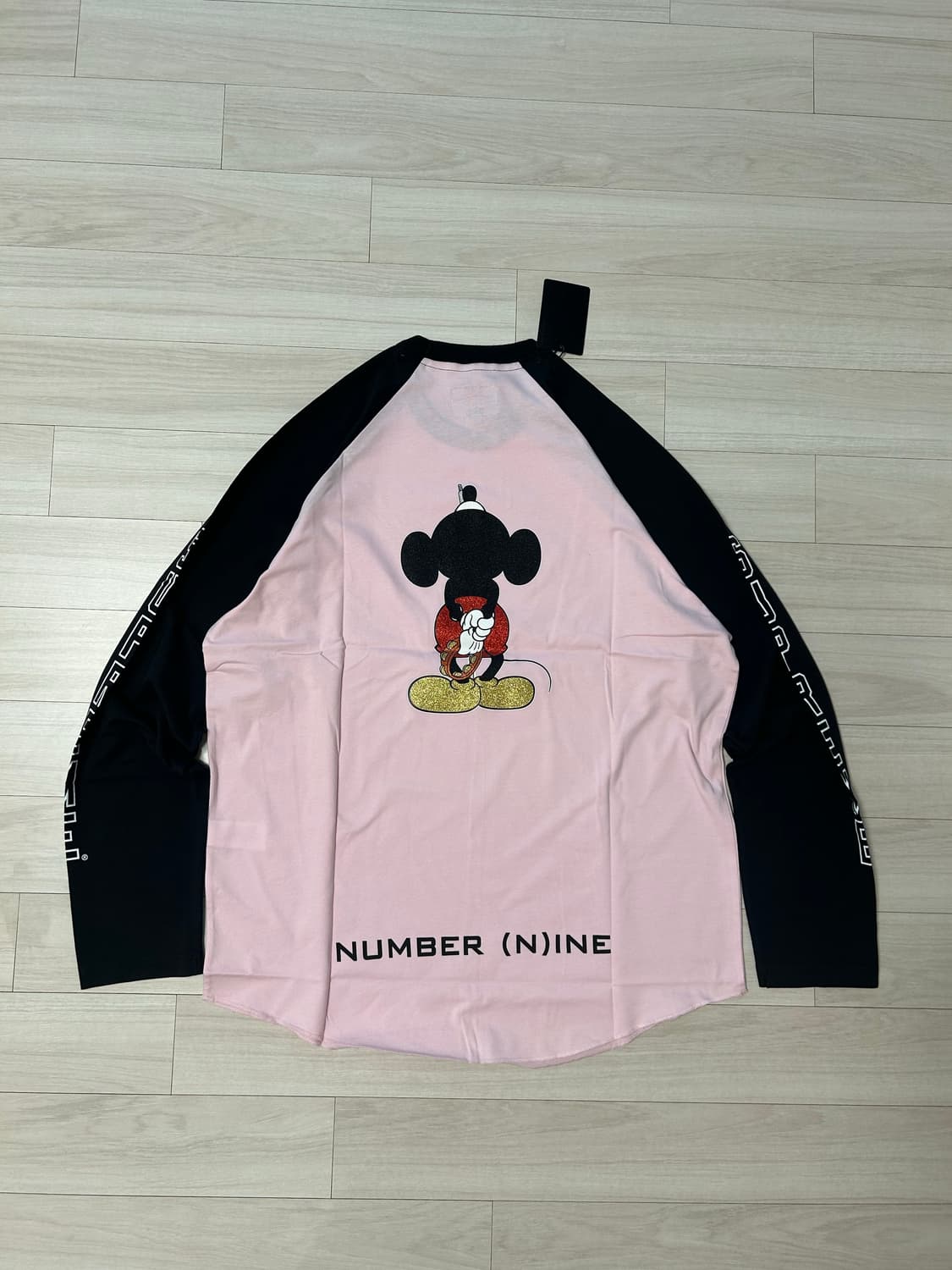 (M) 슈프림x넘버나인x미키마우스 롱슬리브-25fw 상품이미지4