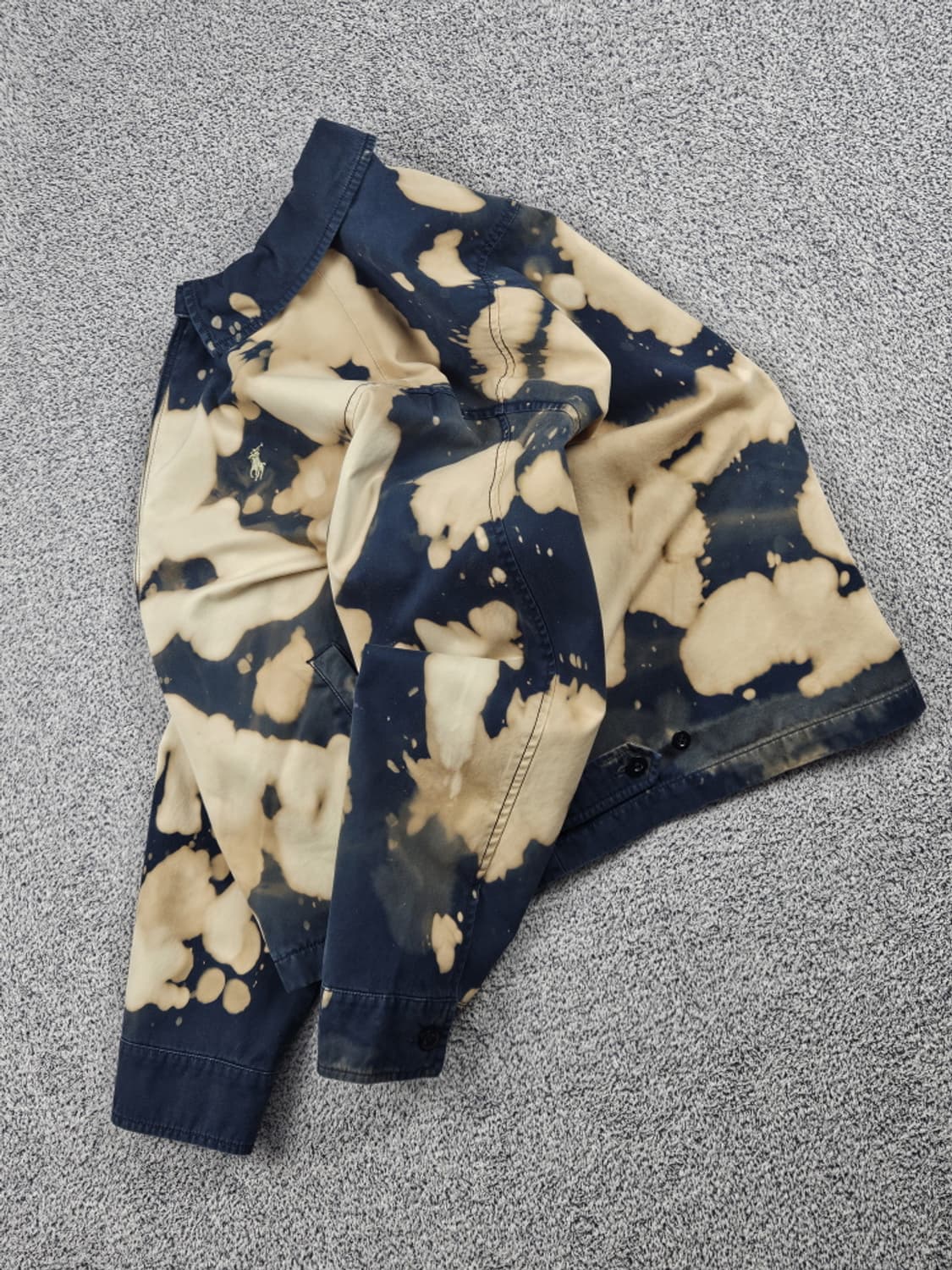 폴로랄프로렌 다잉 워시드 커스텀 블루종 자켓 ( M ) / 10083 상품이미지3