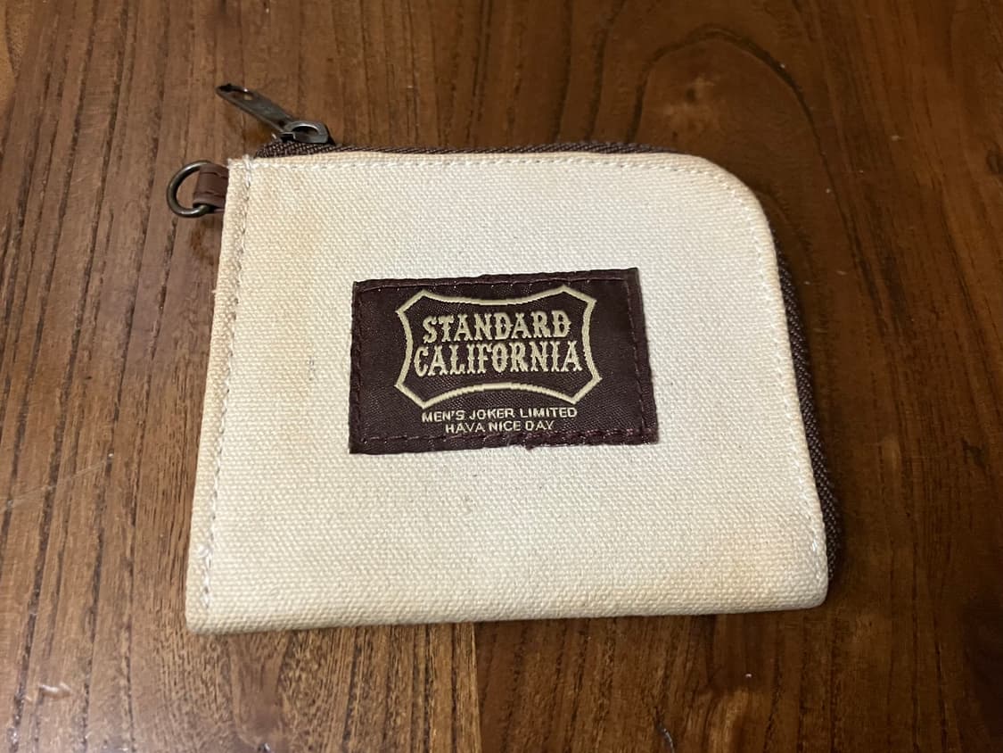 스탠다드캘리포니아 잡지부록 지갑 구제 빈티지 상품이미지1