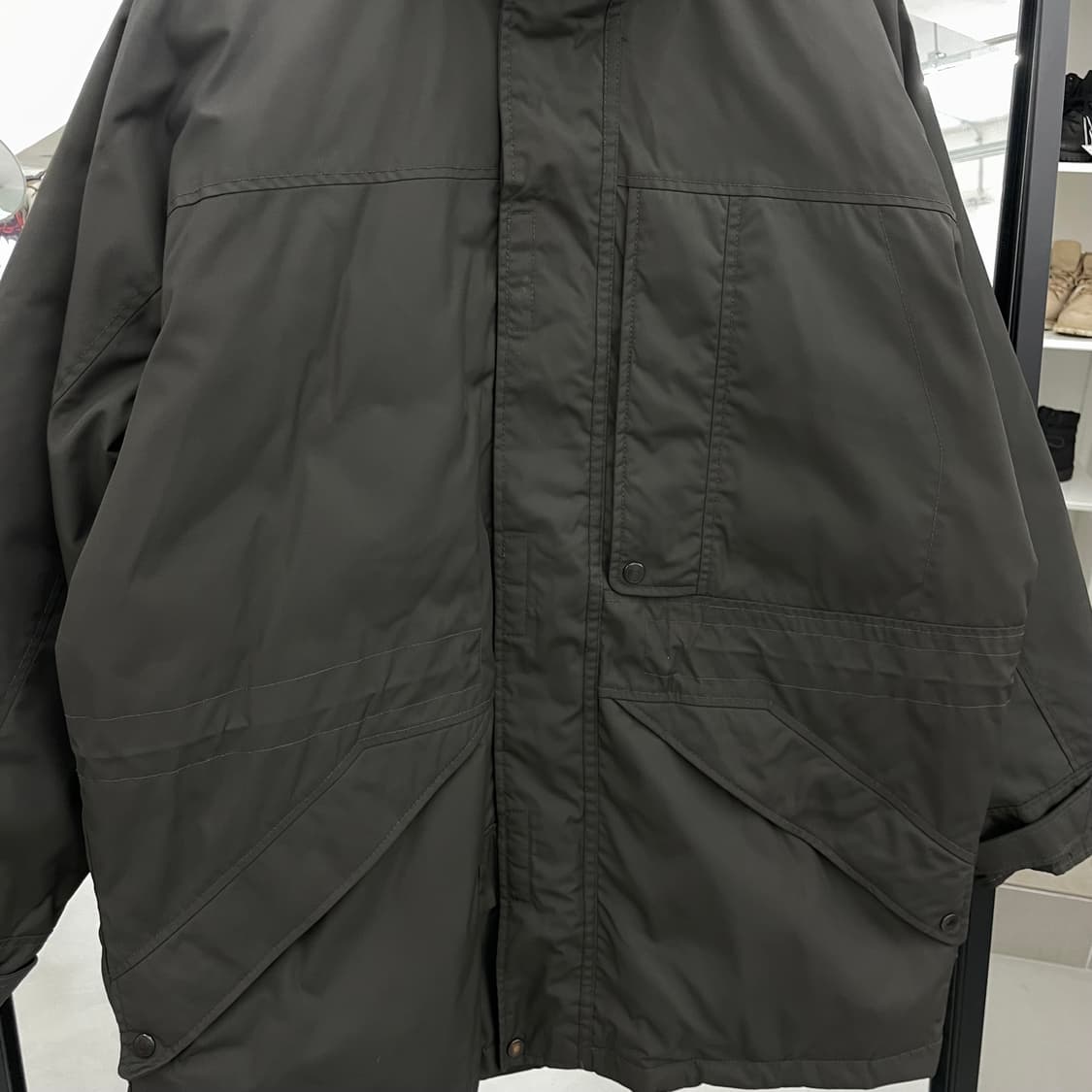 폴로 OG 아이코닉 카키 워크 야상 패딩 상품이미지5