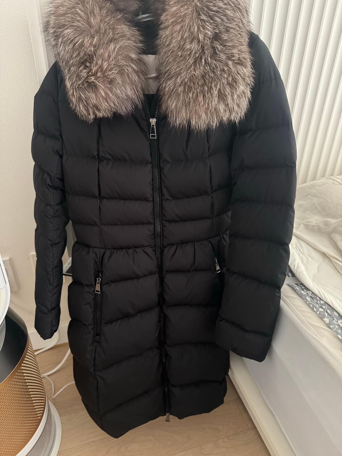 몽클레어 히롱델 롱패딩 블랙 0 상품이미지1