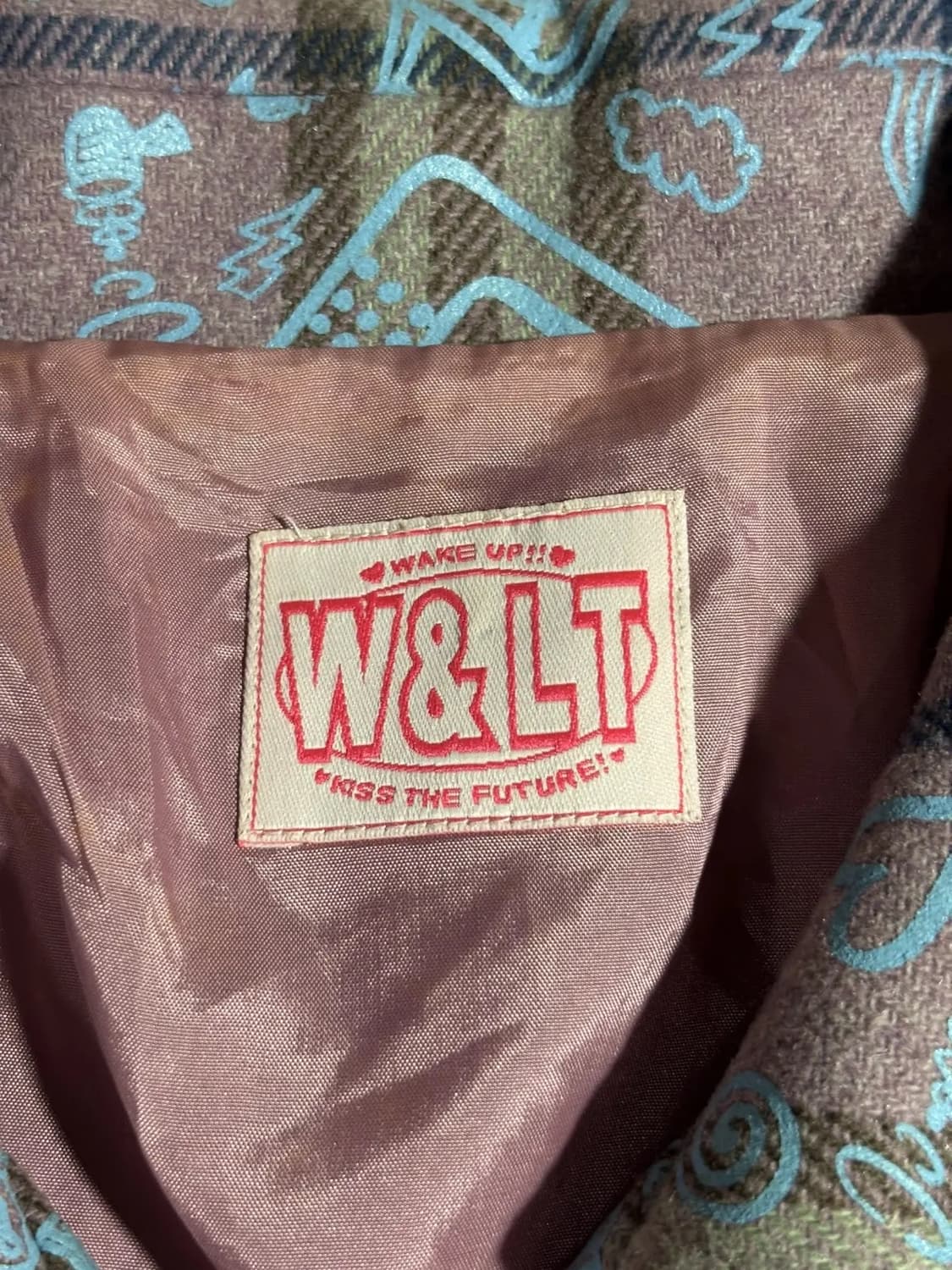 W & LT Walter Van Beirendonck check coat 상품이미지6