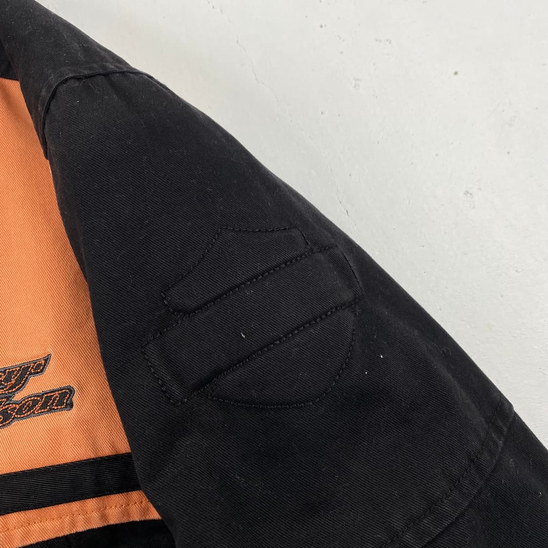 할리데이비슨 모터사이클 빅로고 코튼 봄버 레이싱 자켓 (100) 상품이미지6