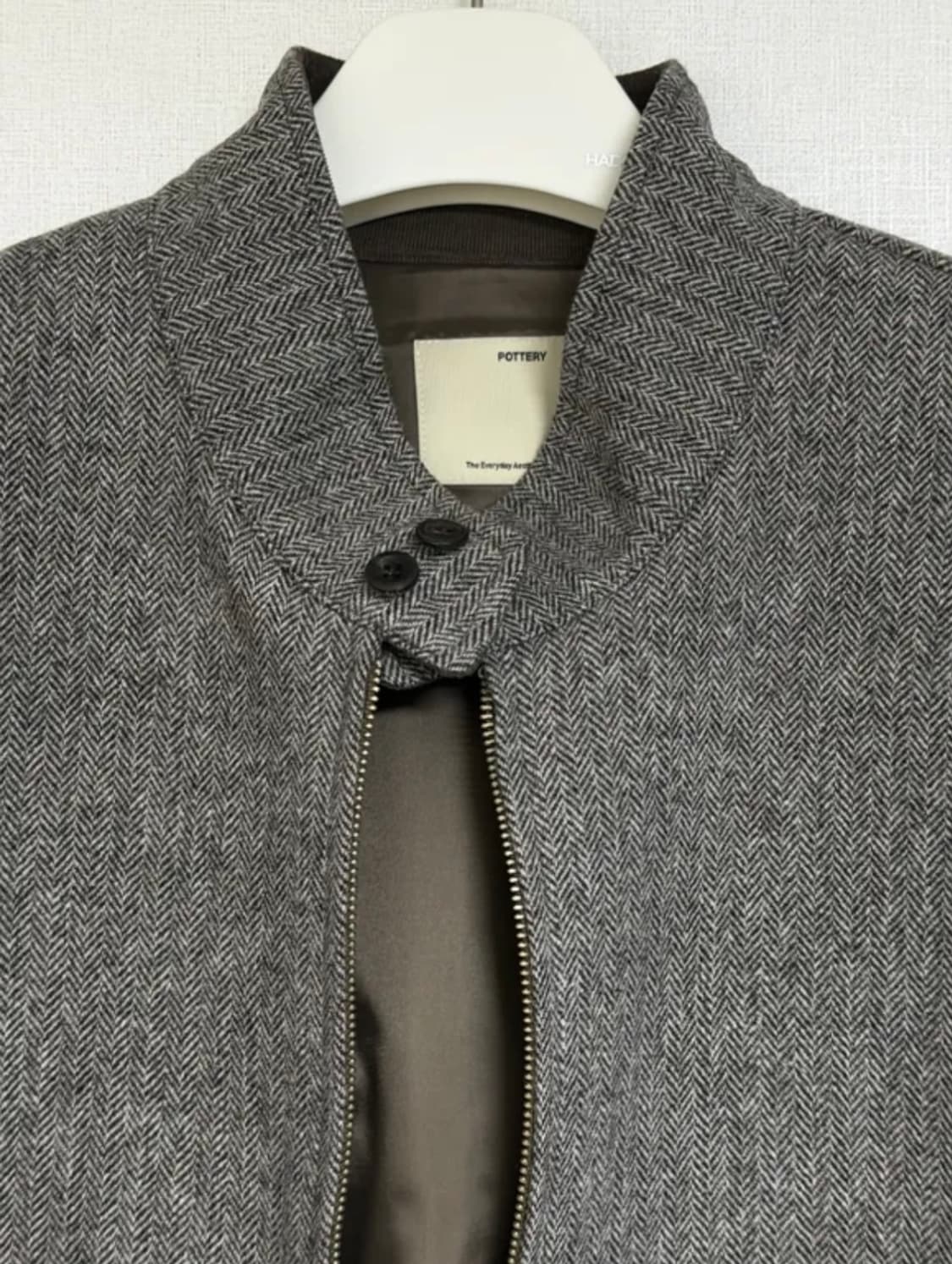 포터리 셔틀랜드 울 해링턴 자켓 1사이즈  상품이미지1