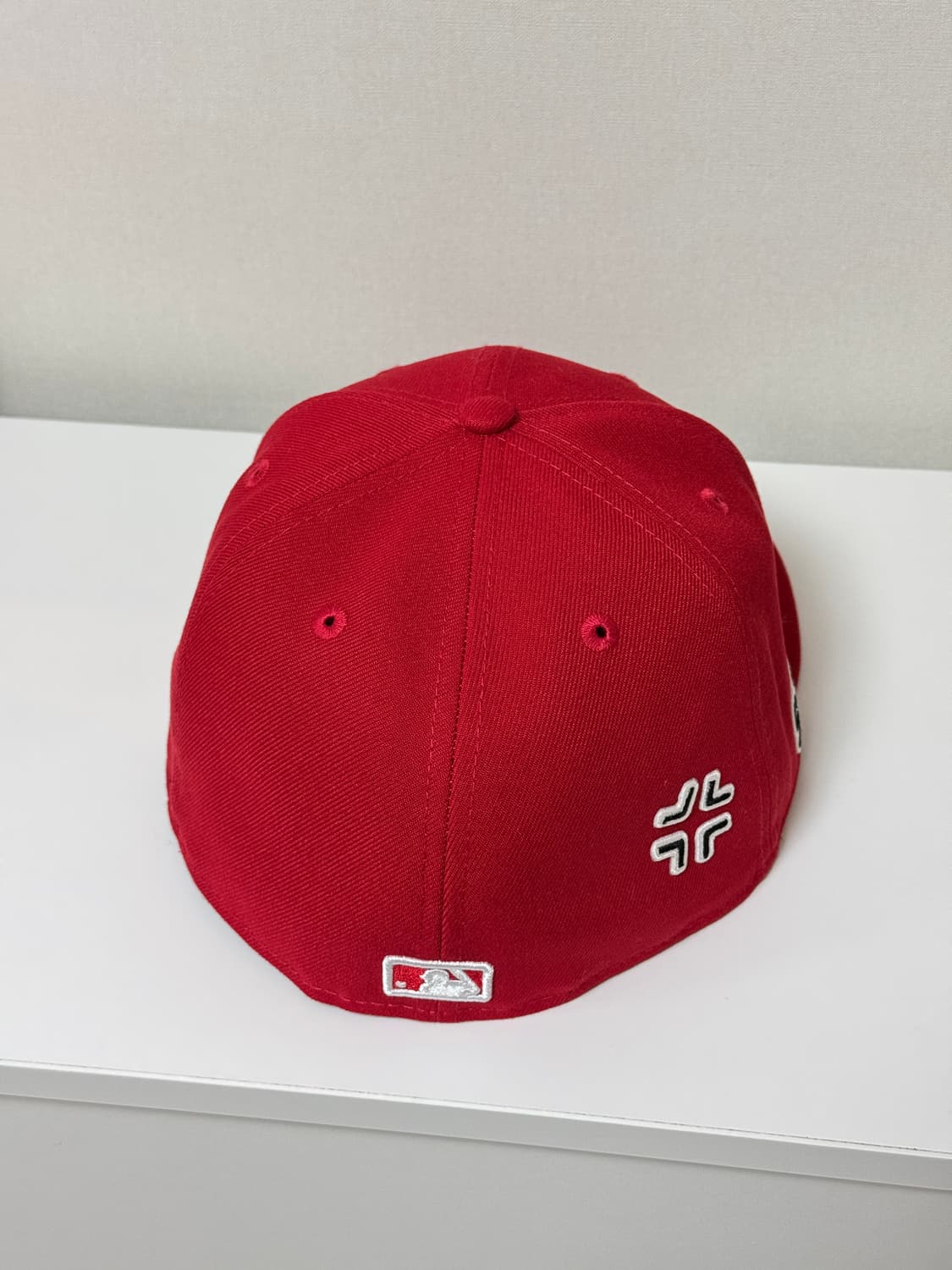 MLB 뉴욕 양키스 베이직 피티드캡 스칼렛 상품이미지1