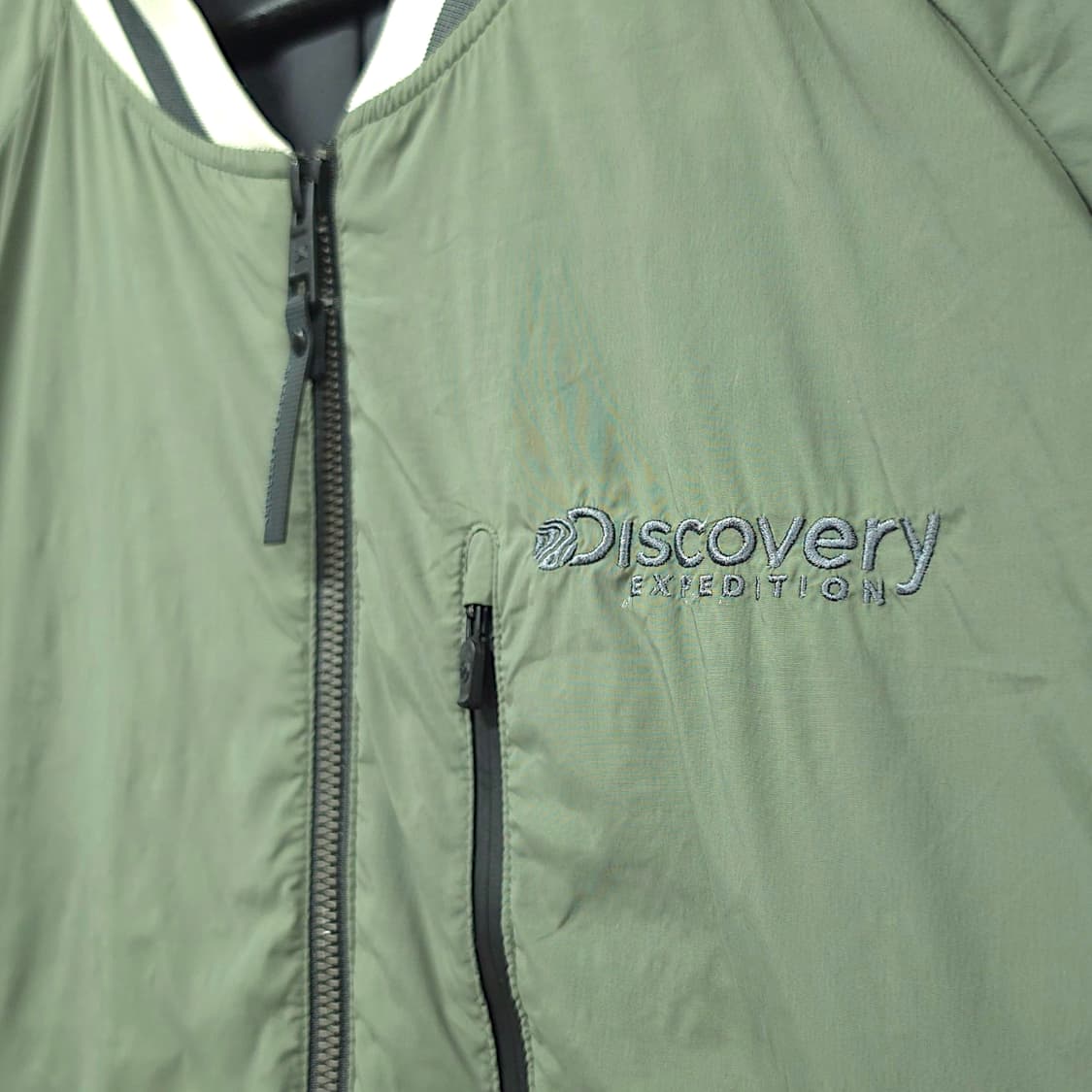 [110] 디스커버리 익스페디션 카키 스트레치 블루종 자켓 상품이미지4