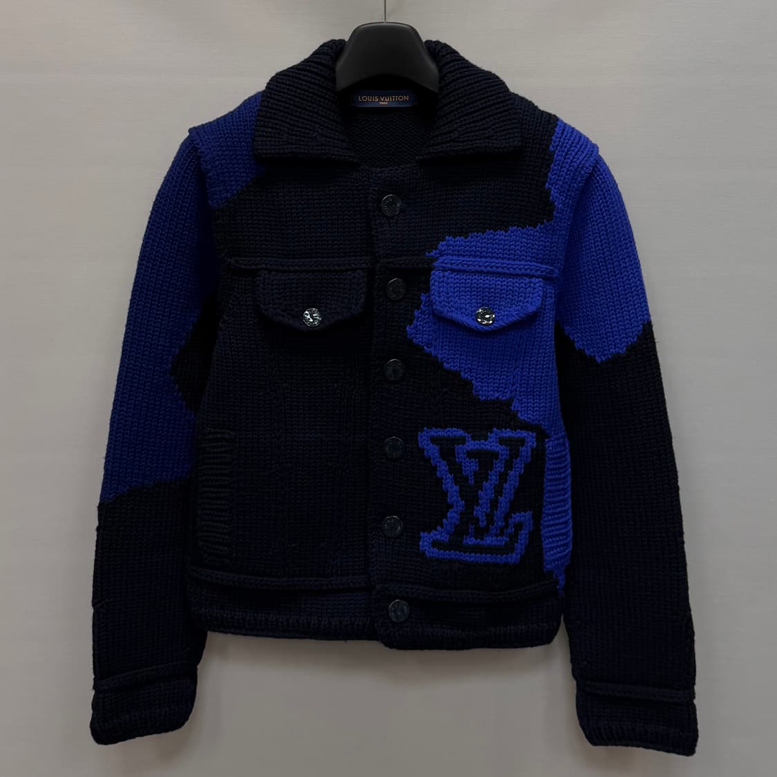 루이비통 Lv 인타르시아 헤비 울 가디건 자켓 ( 95 ) 상품이미지1
