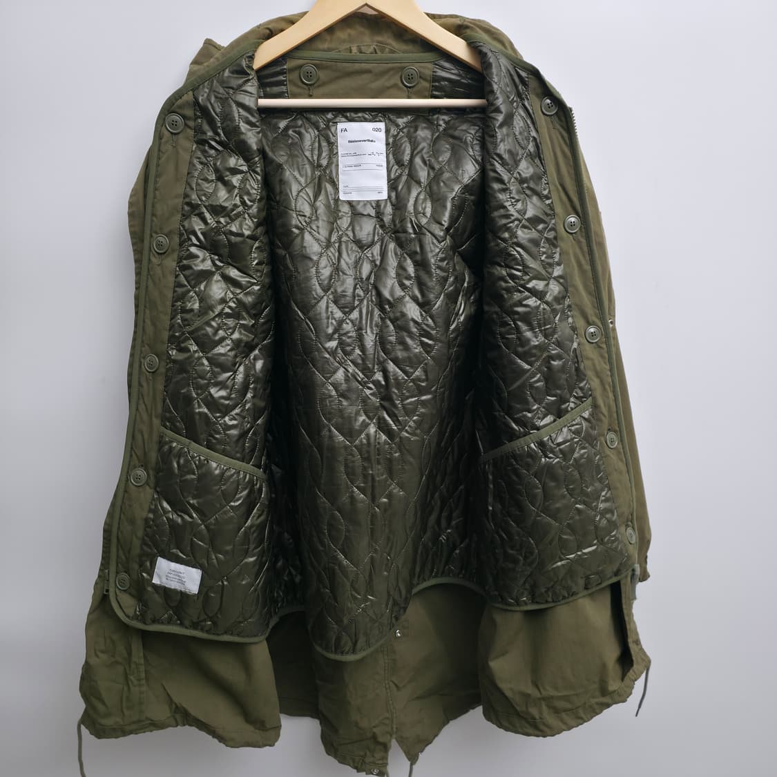 [M] 디스이즈네버댓 M-65 개파카 야상 자켓 상품이미지6