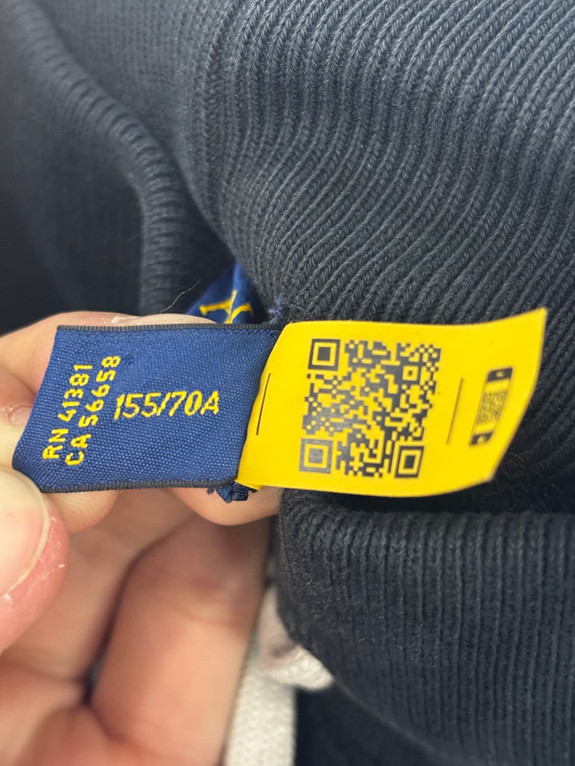 폴로 랄프로렌 네이비 조거팬츠 XS 상품이미지5