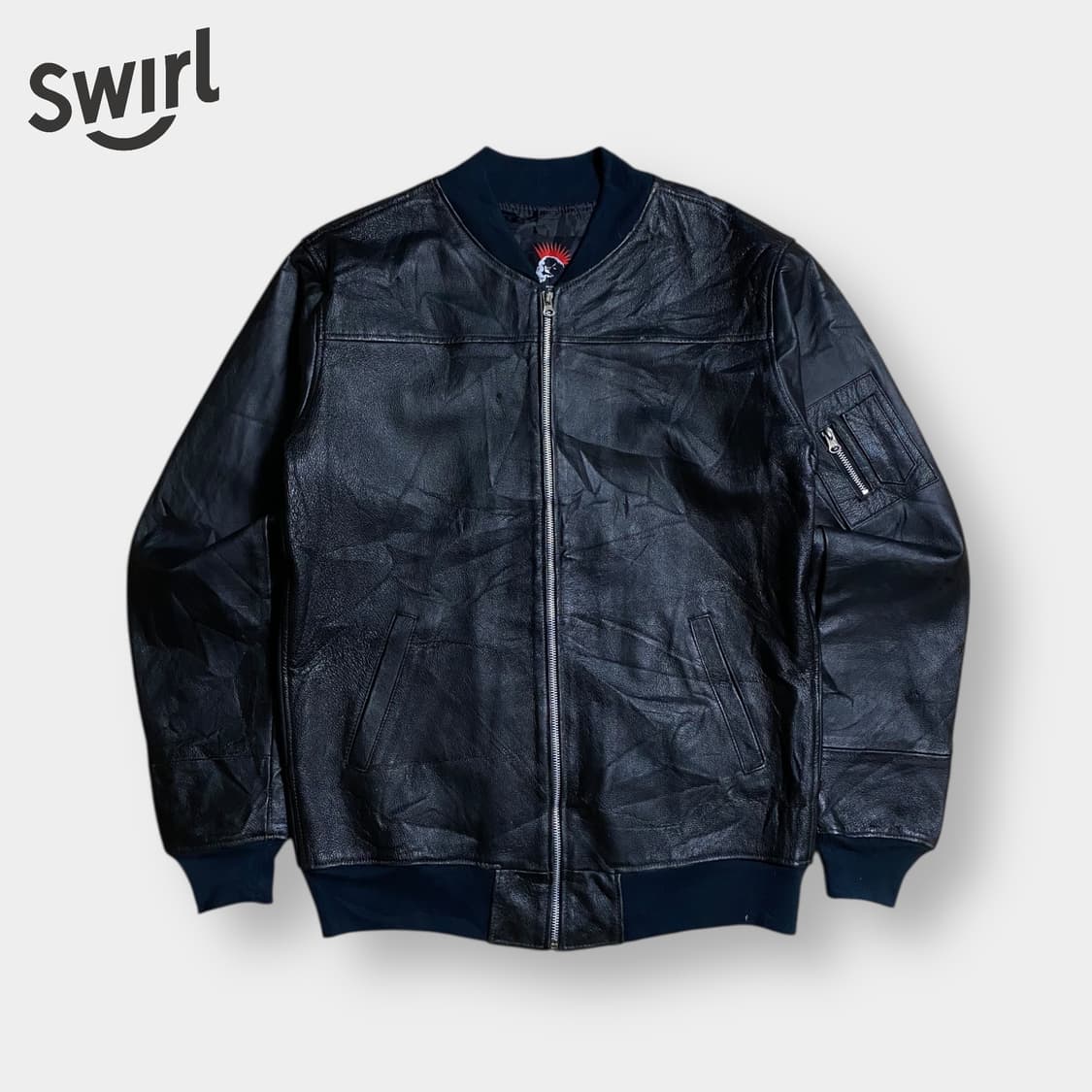 🌊unknown leather jacket 상품이미지2