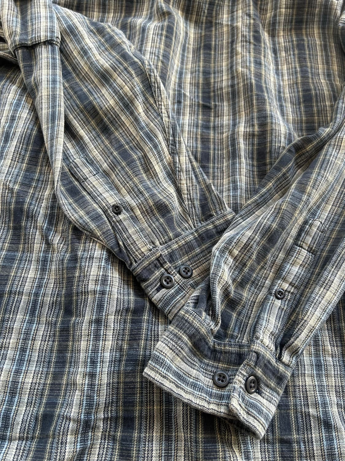 90‘s Old gap 올드갭 체크셔츠 상품이미지7