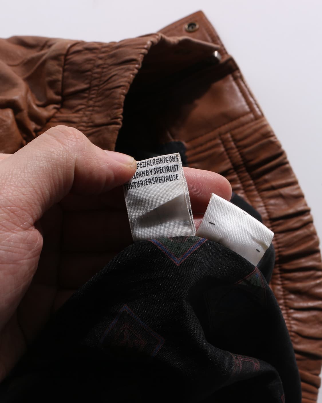 O-0318 Sheep skin leather bomber jacket 상품이미지7