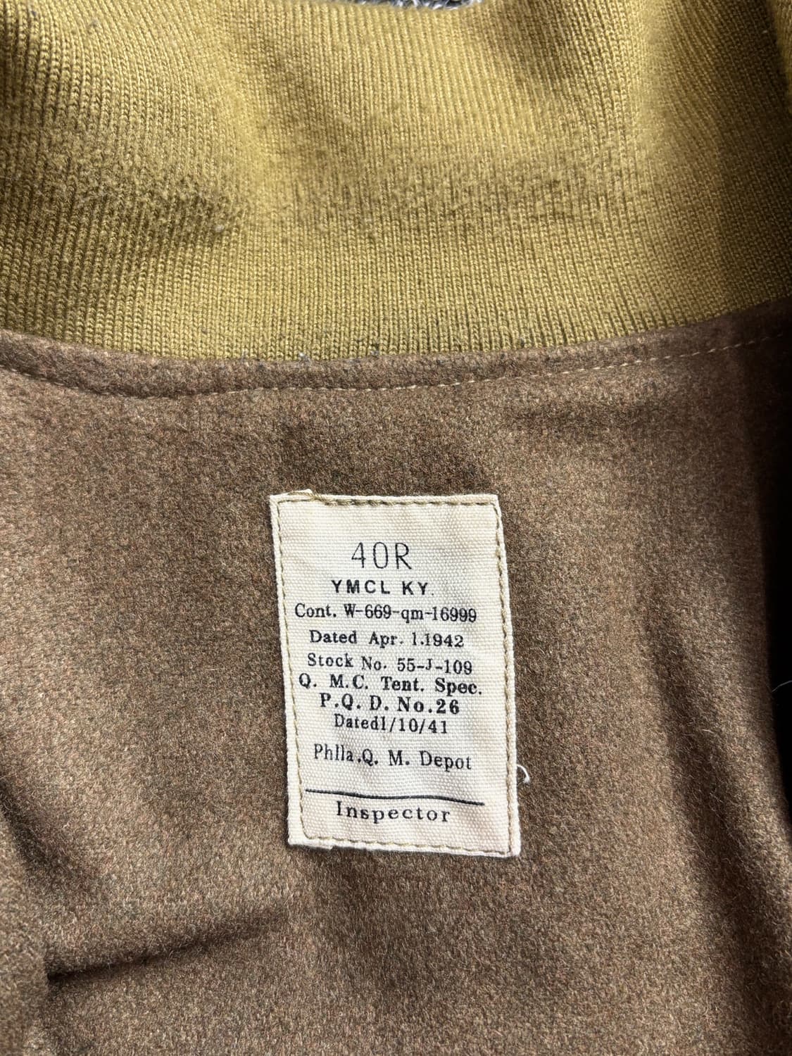 YMCLKY 오리지날 WW2 밀리터리 탱커자켓 2005 상품이미지4