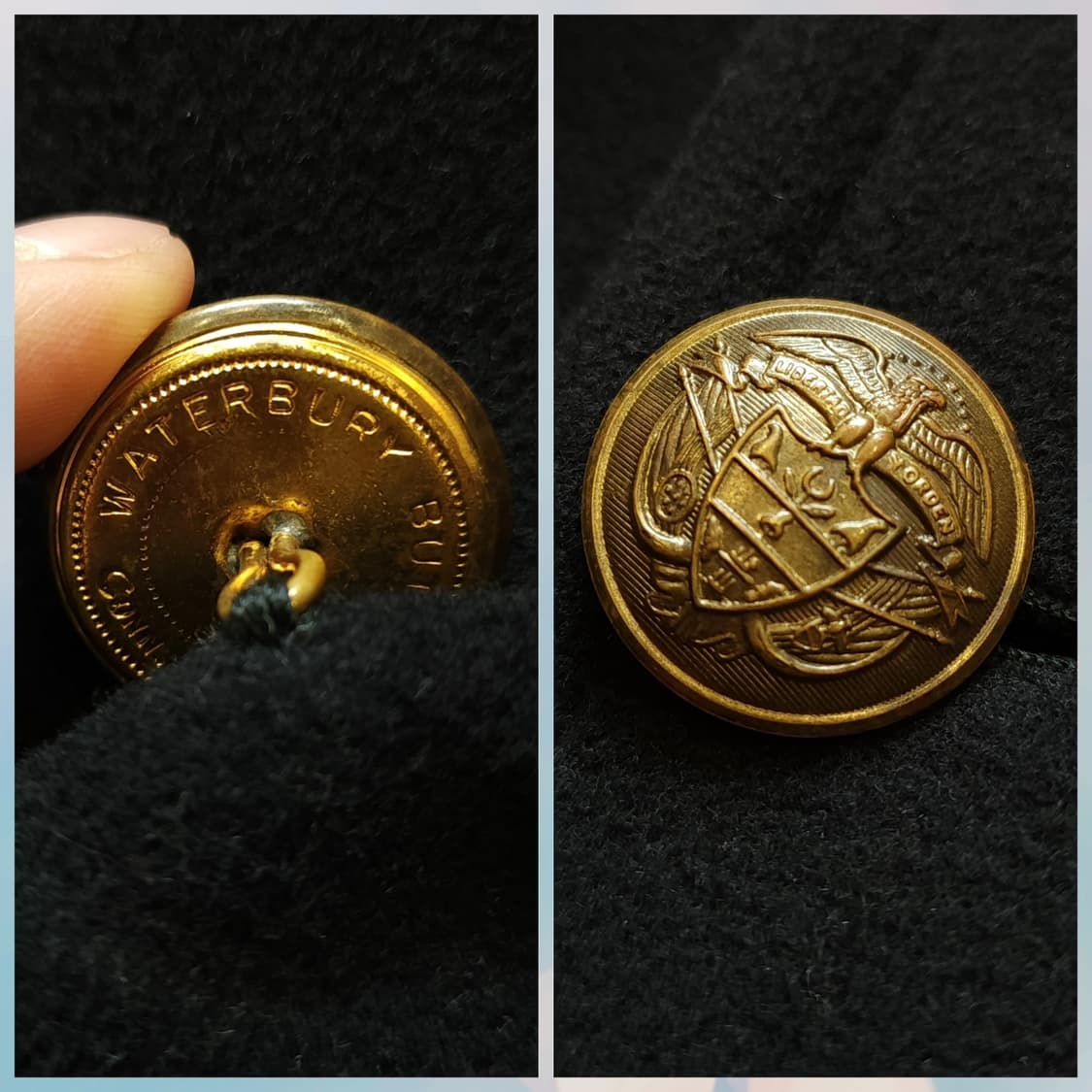 폴로 밀리터리 코트 헤비울 더블코트 이태리 메이드 42r 상품이미지8