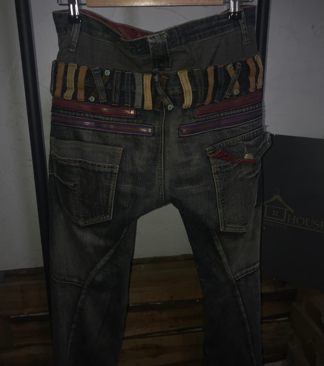 vintage washed denim pants 상품이미지7