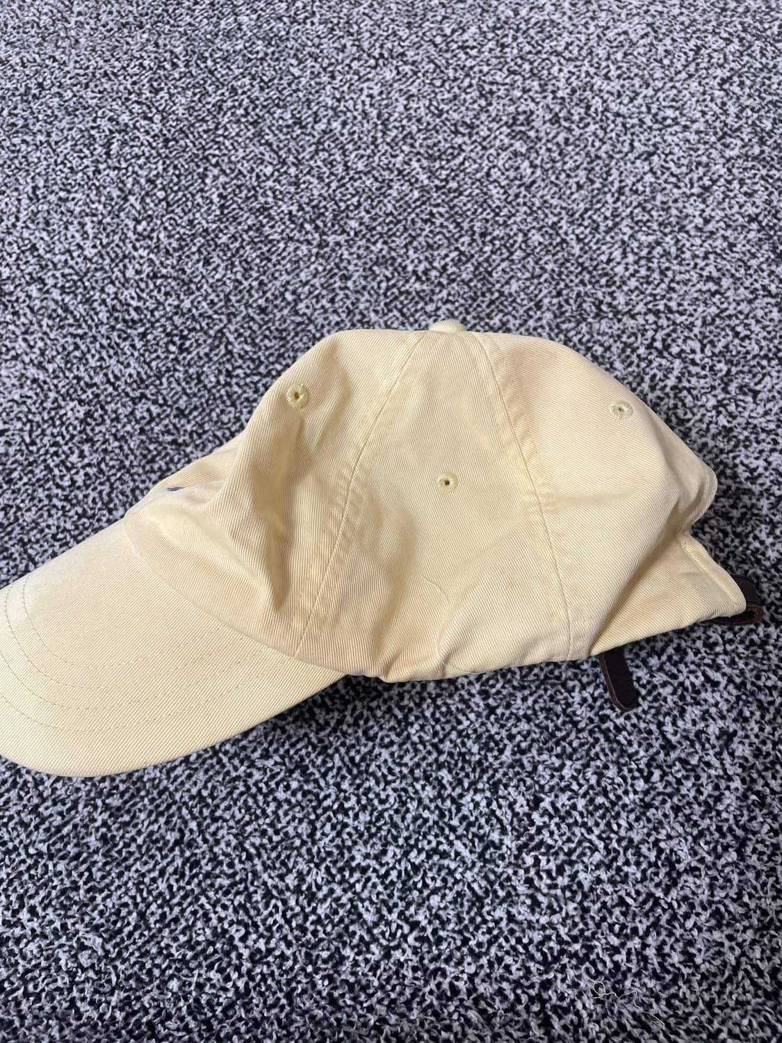 빈티지9. 폴로랄프로렌 옐로우 코튼 치노 볼캡 상품이미지5