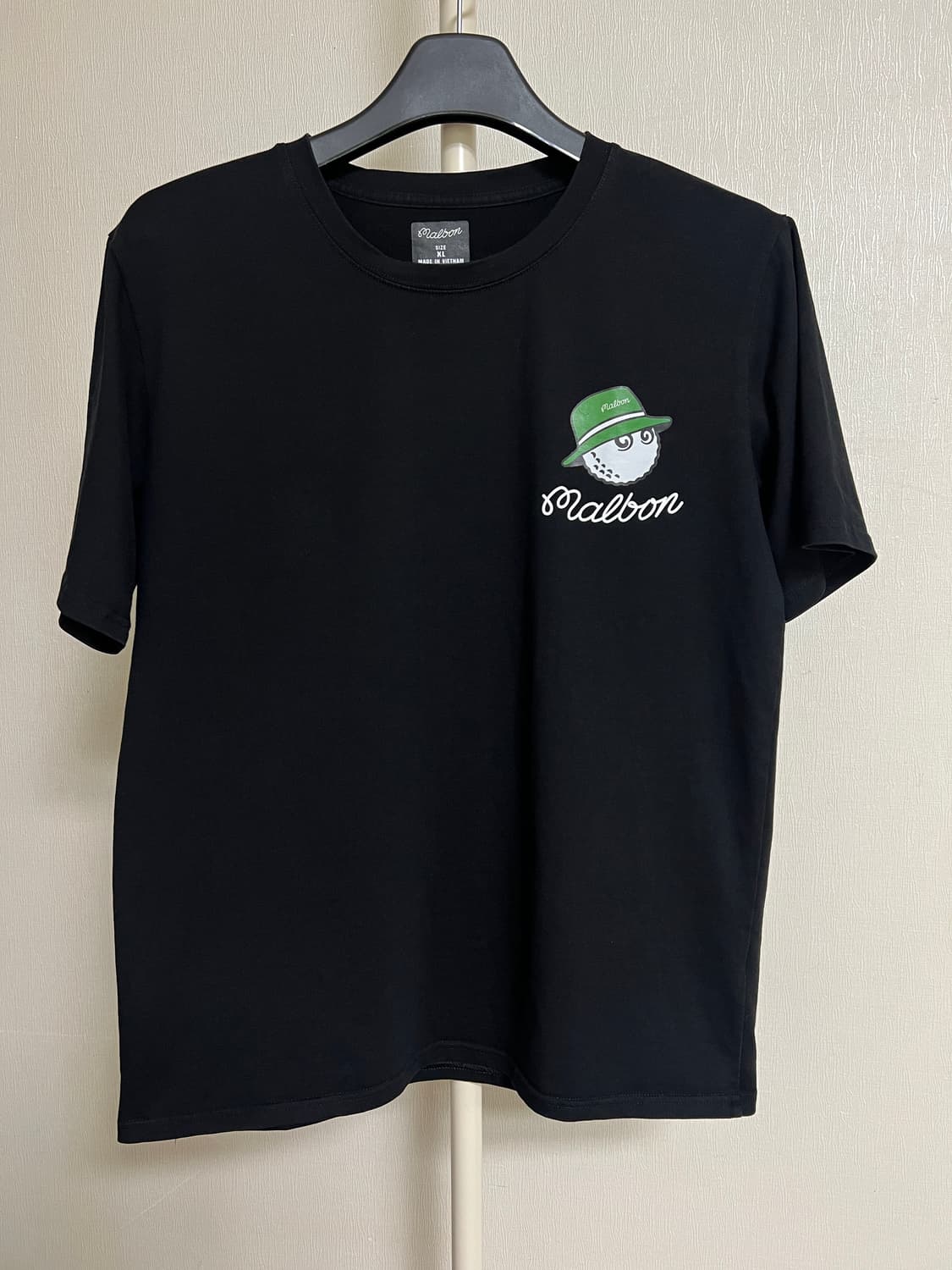 Malbon Golf 버킷 로고 티셔츠 블랙 XL 상품이미지1