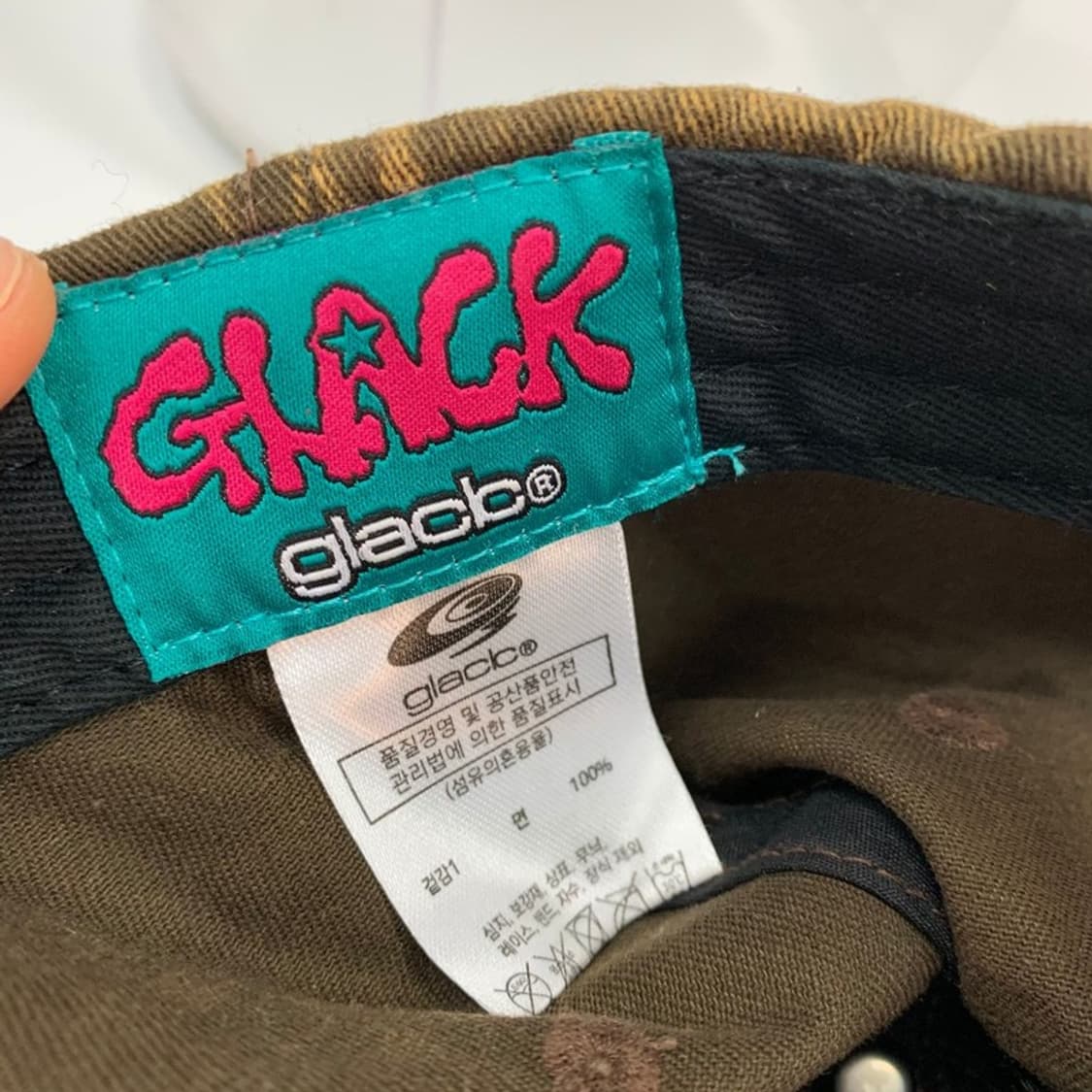 GLACK 판게아 유니버시티 빈티지 워싱 볼캡 상품이미지5