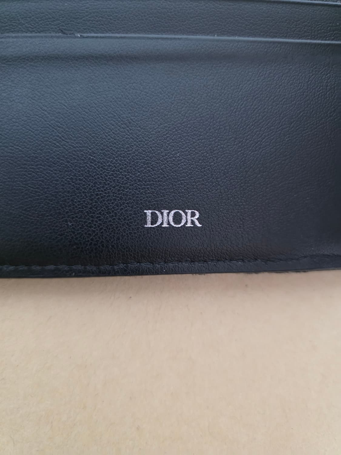 디올 오블리크 새들 반지갑 블랙 상품이미지7