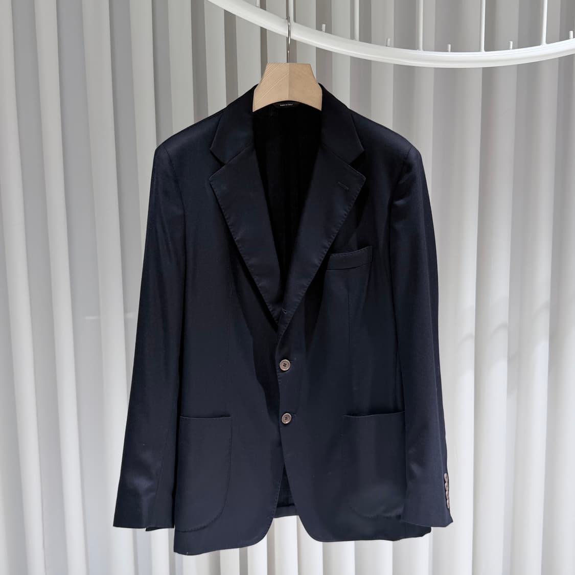 52 / 로로피아나 보야주 캐시미어 네이비 블레이저 상품이미지3