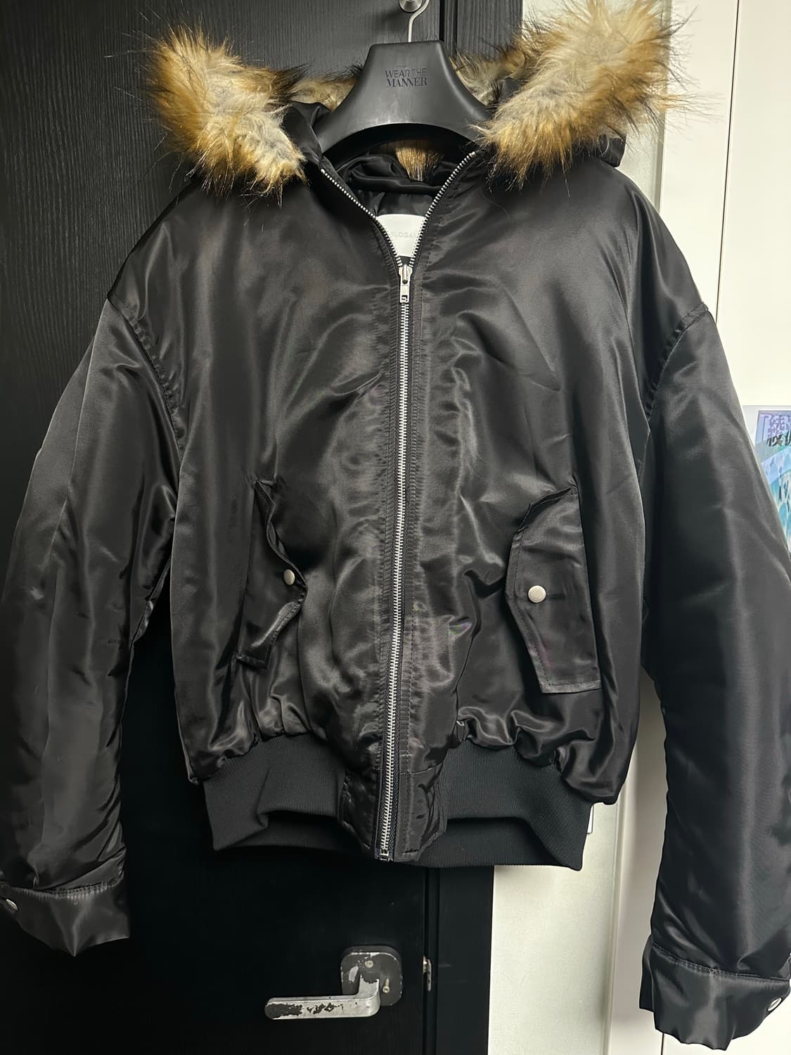 퍼 봄버패딩 L  상품이미지1