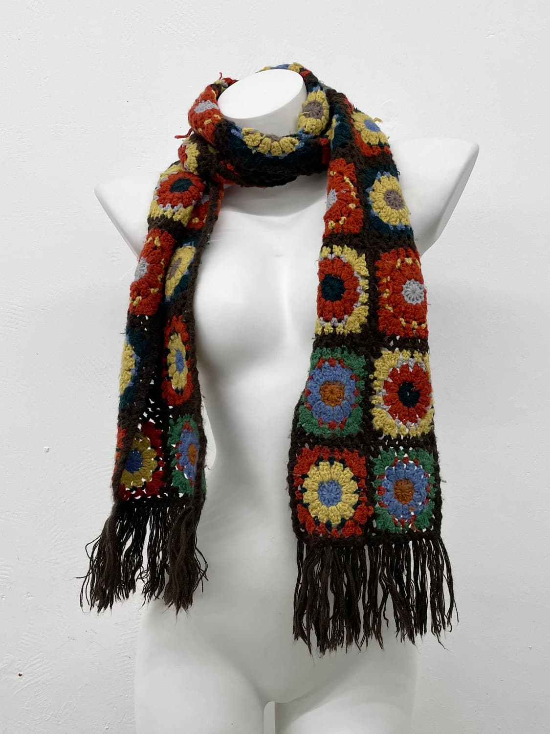 모리 하구미 크로셰 모티브 머플러  상품이미지3