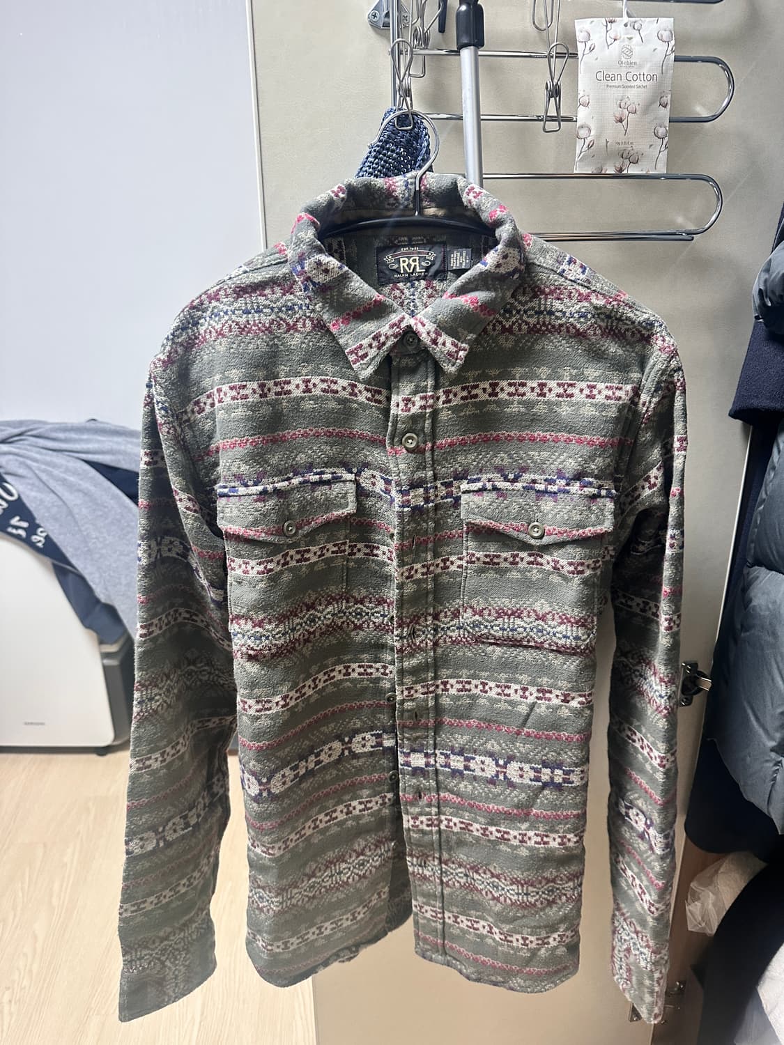 RRL자카드 오버셔츠 L 상품이미지2