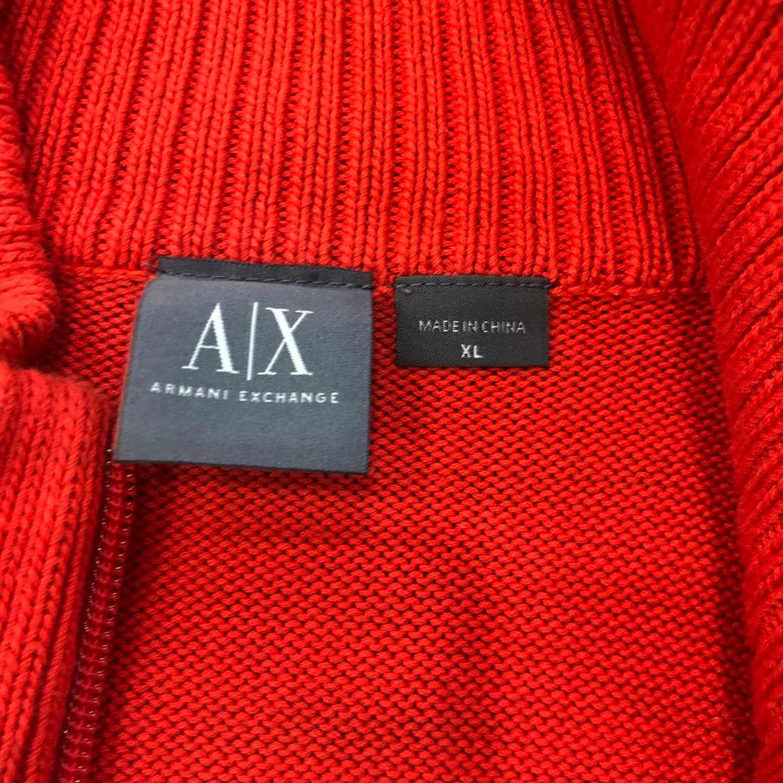 아르마니 익스체인지 사이드 니트 집업 자켓 상품이미지5