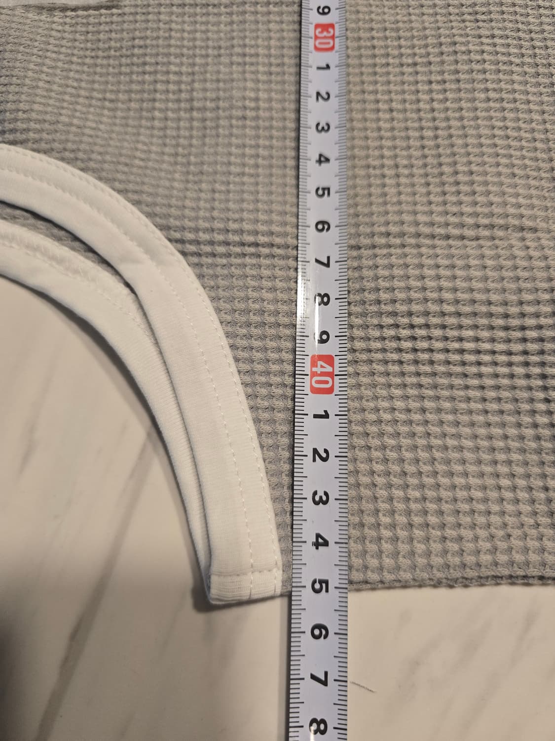 Corteiz tank grey L 코르테이즈 와플 탱크 그레이 상품이미지6