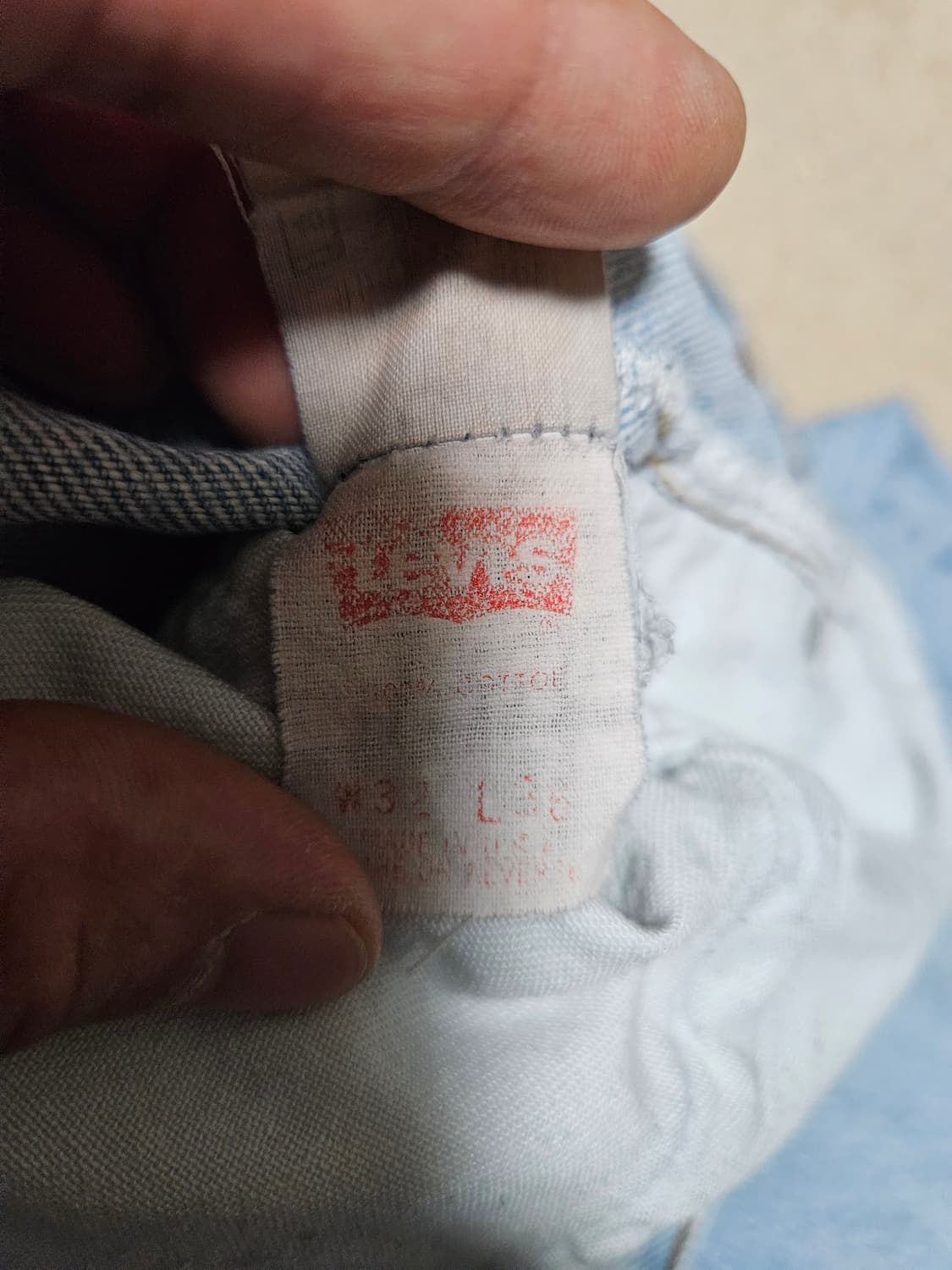 90s levis 501 발렌시아제 32x36 리바이스 빈티지 상품이미지8