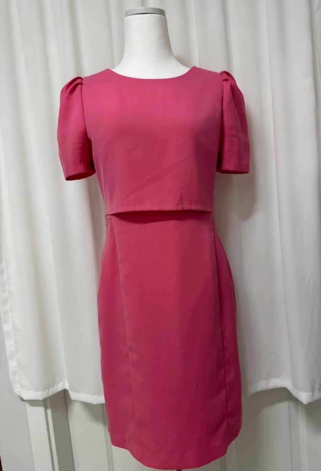 Roem 로엠 핑크 미니 원피스 상품이미지1