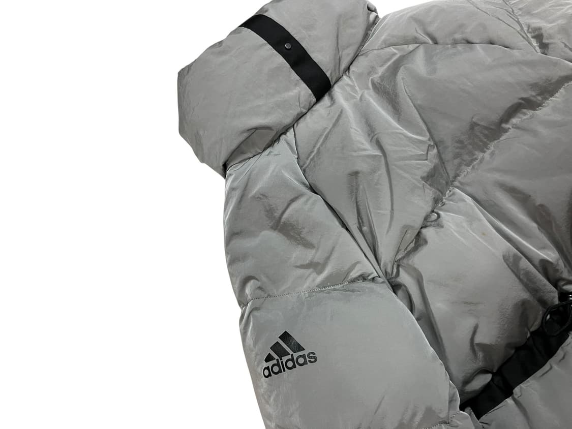아디다스 실버 숏 패딩 점퍼 S 상품이미지6
