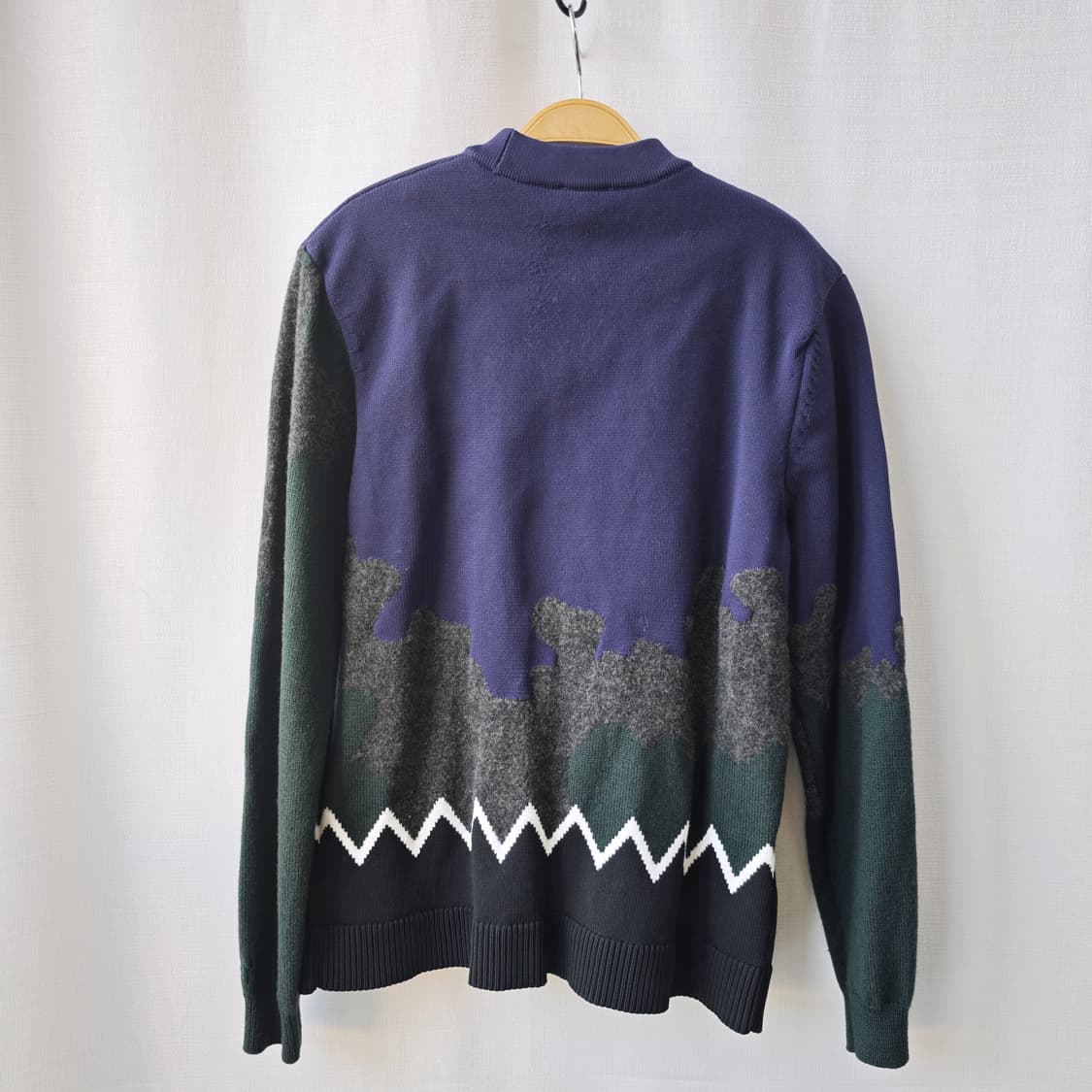 겐조 Moon House 울혼방 니트 M 상품이미지7