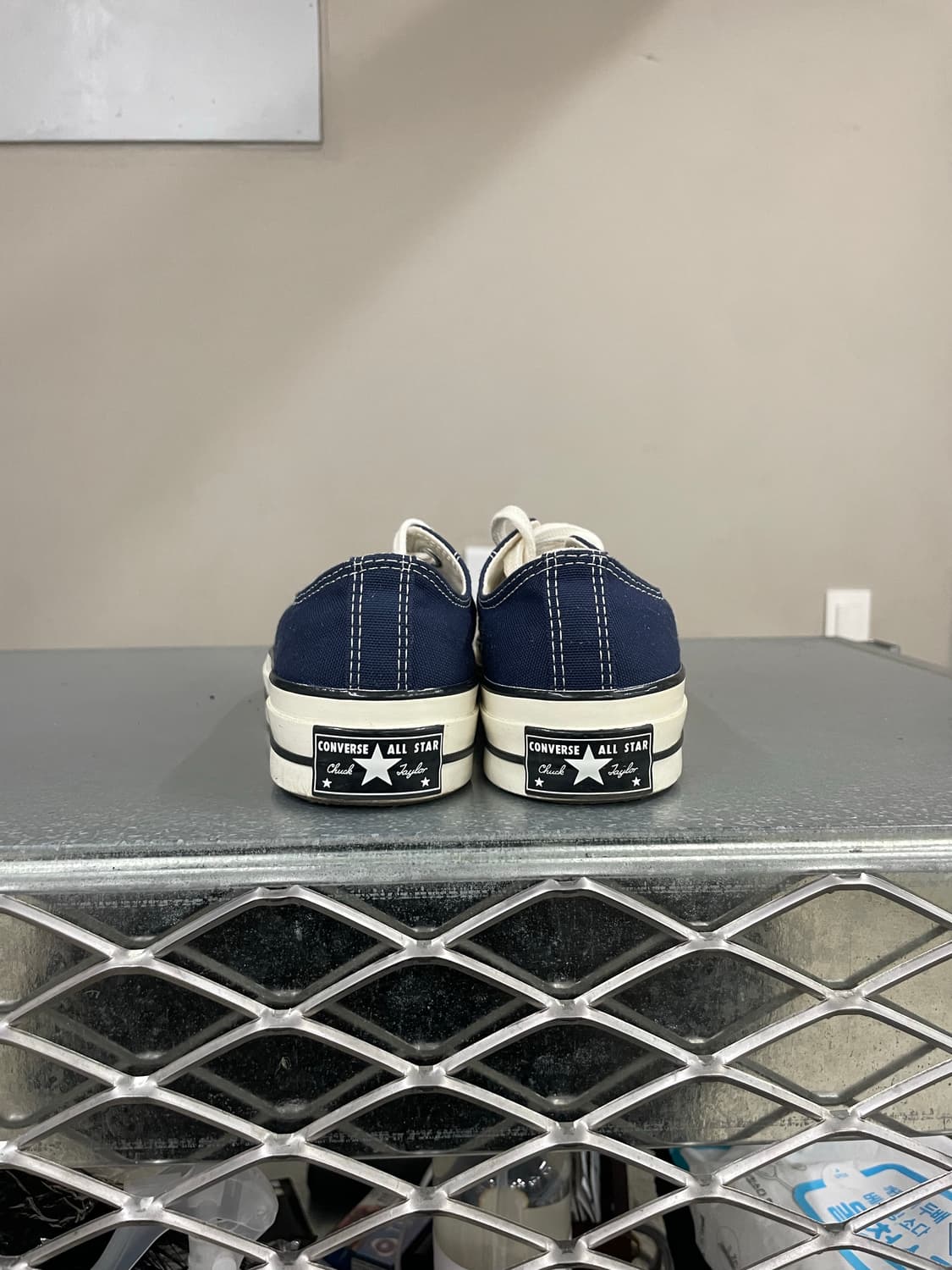 컨버스 척 70 빈티지 캔버스 로우 미드나잇 네이비 230 상품이미지3