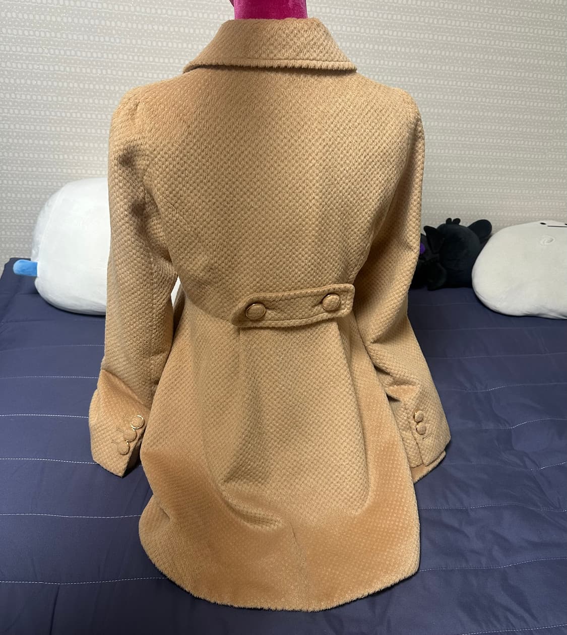 빈티지 더블버튼 숏코트 상품이미지3