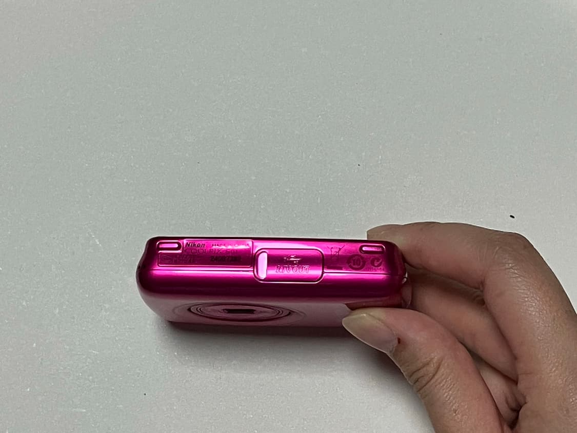 [배터리 커버 붙어있음!] Nikon coolpix s01 pink 상품이미지2