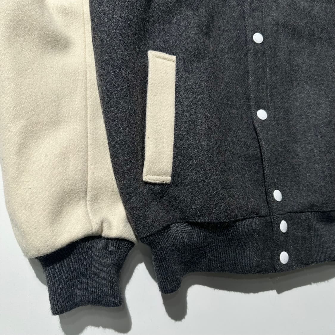 (매장판) 메종키츠네 울 바시티 자켓  상품이미지8