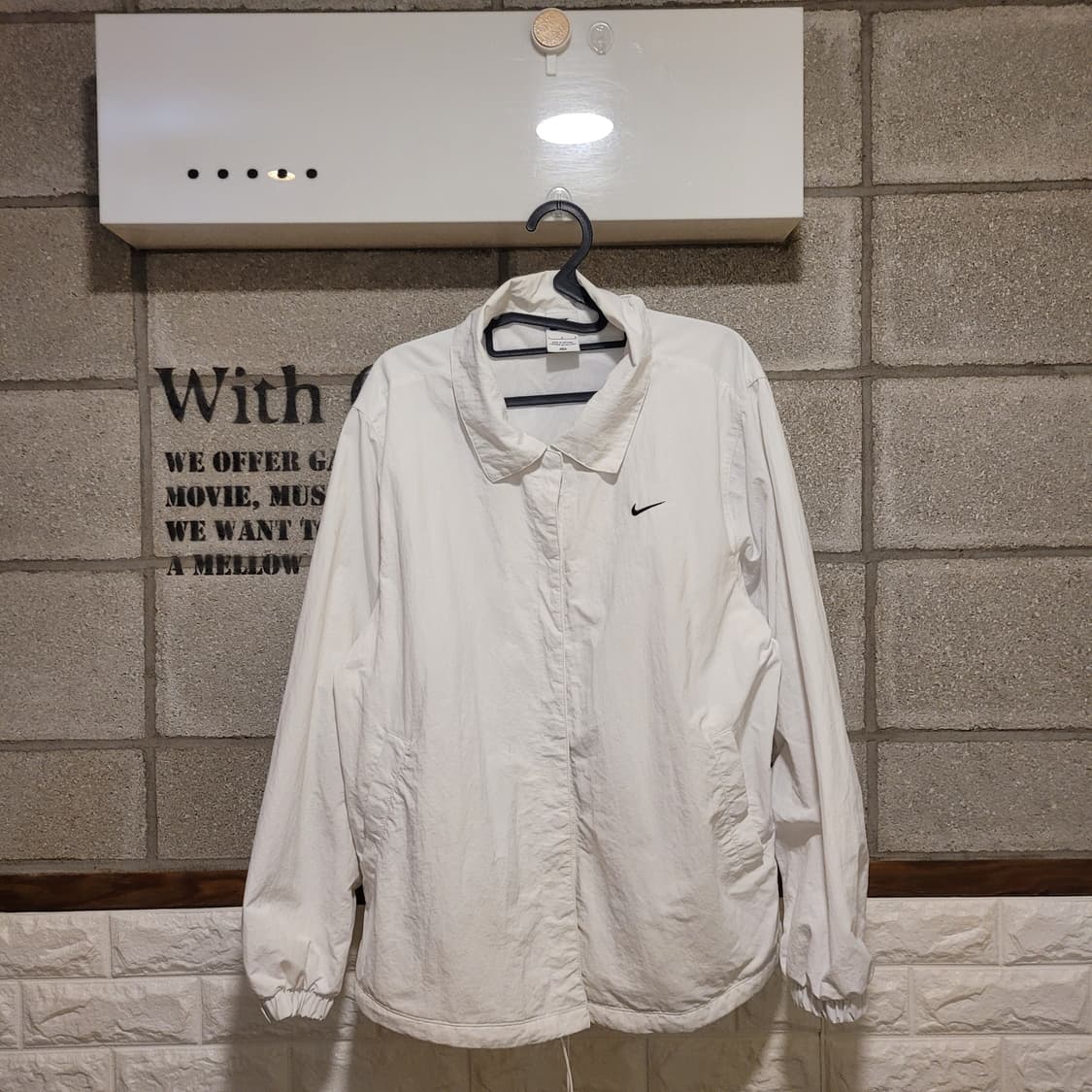 나이키 우먼 오버핏 코치자켓 L 상품이미지1