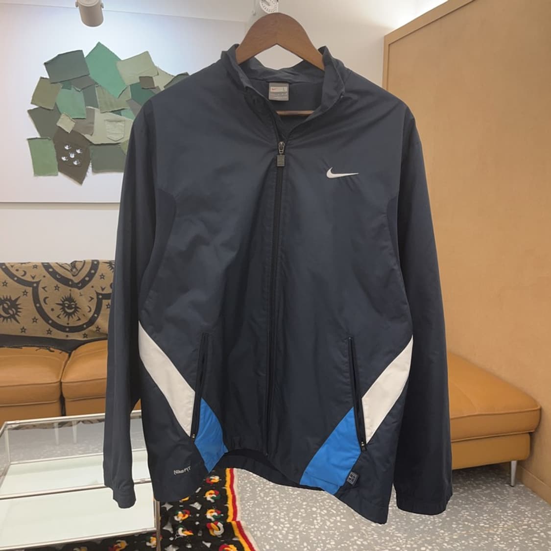 나이키 올드스쿨 레트로 00's 배색 바람막이 자켓 L C08044 상품이미지3