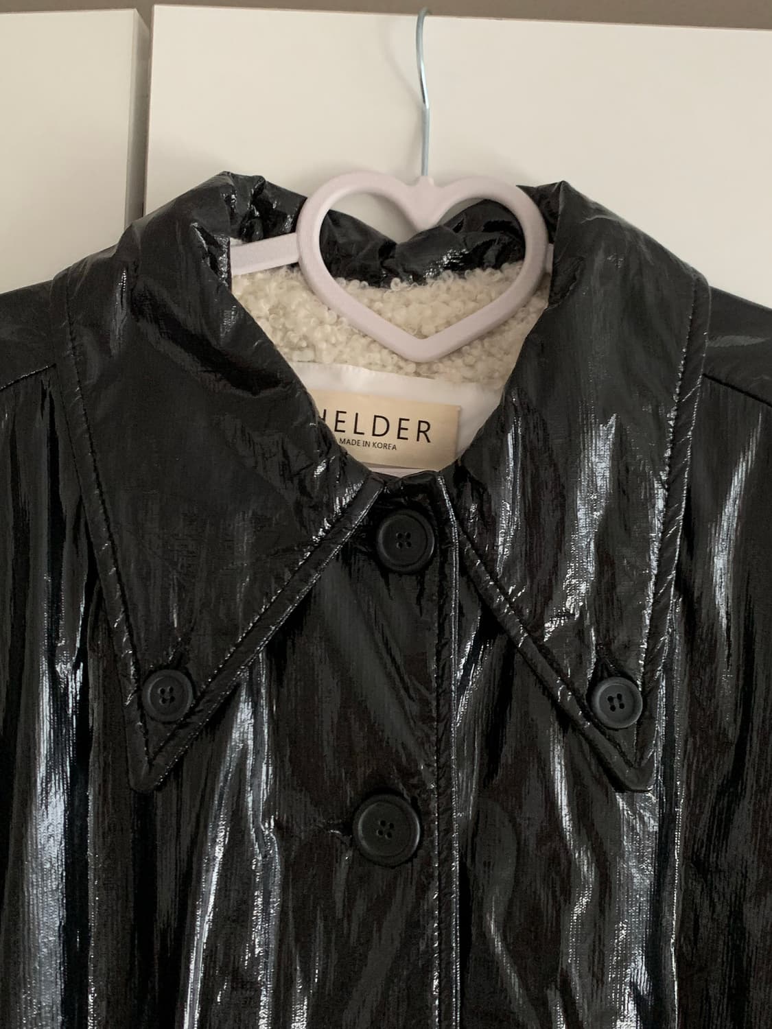 헬더 시어링 롱 코트 상품이미지2