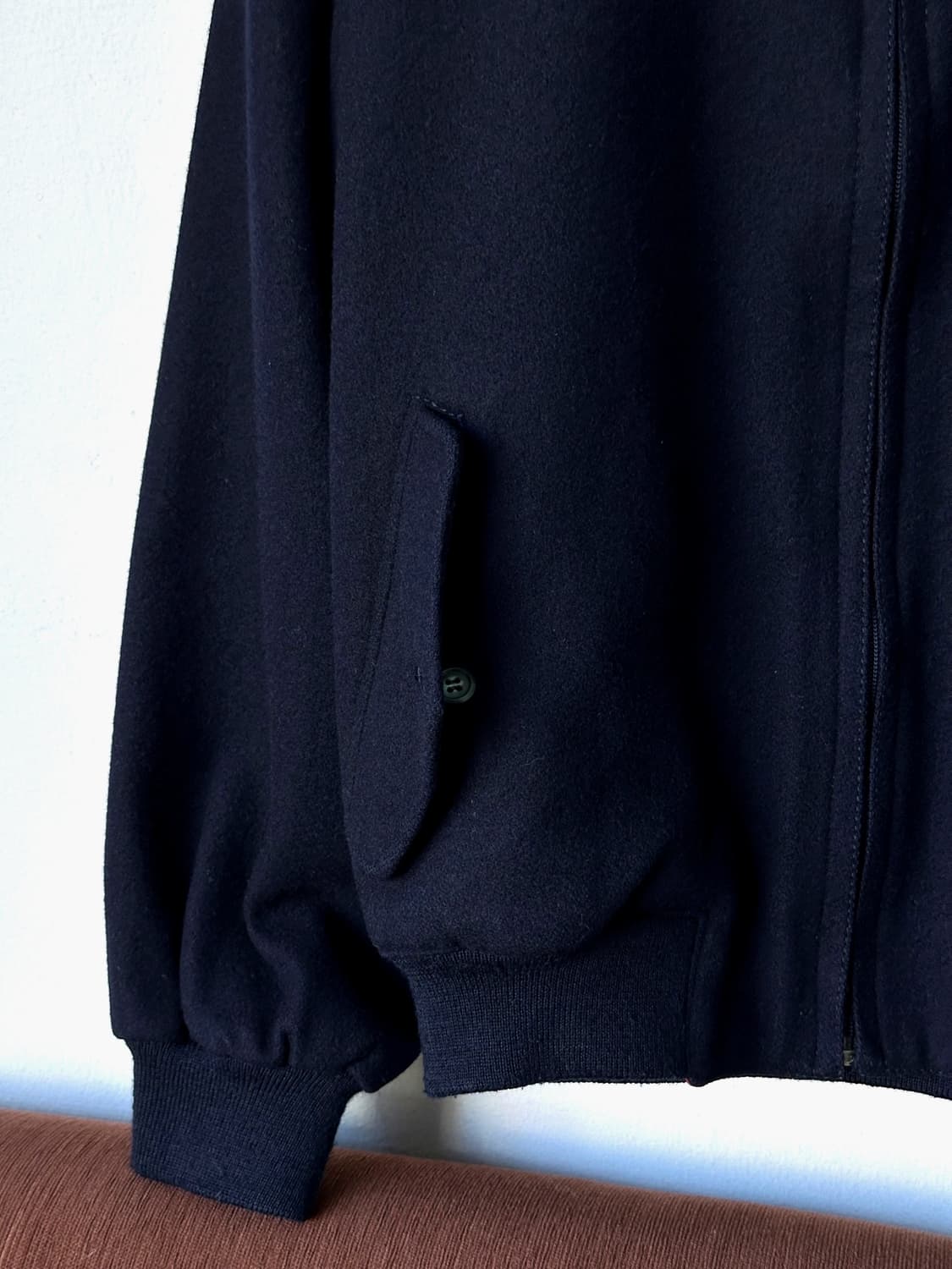 Melton wool harrington Jacket 상품이미지4