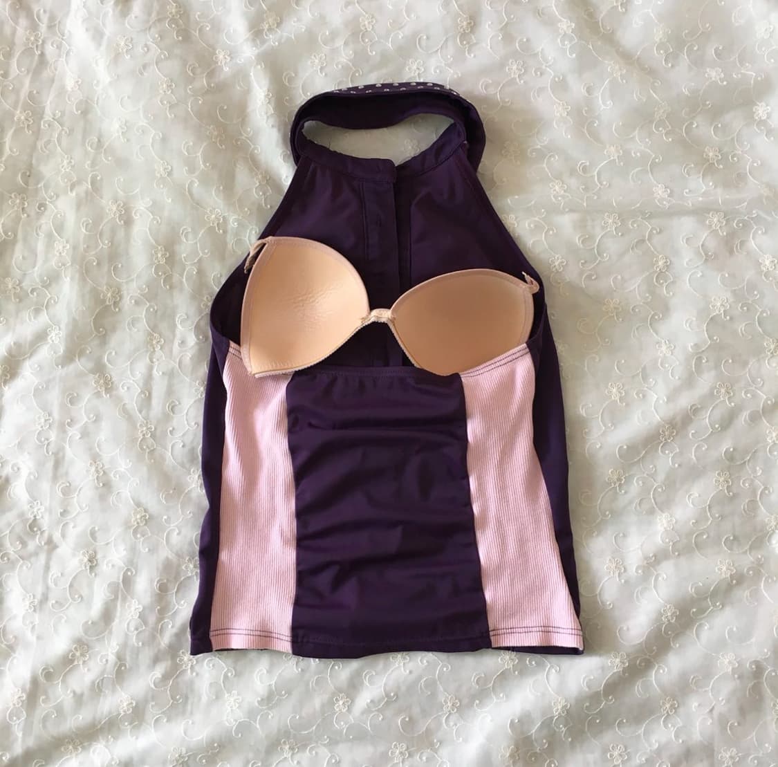 빈티지 프릴 홀터넥 상품이미지2