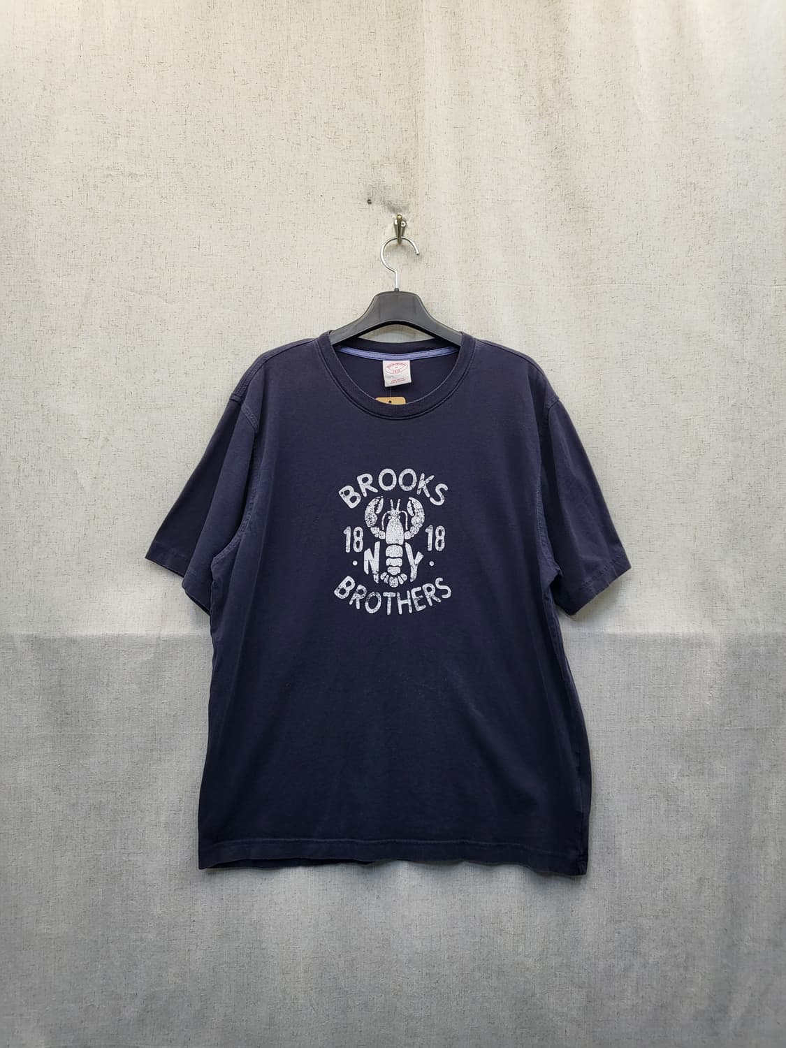 브룩스브라더스 네이비 랍스터 티셔츠 상품이미지1
