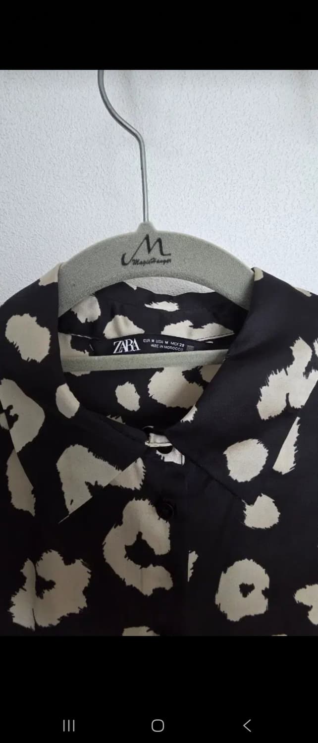 ZARA 레오파드 패턴 셔츠 M 상품이미지2