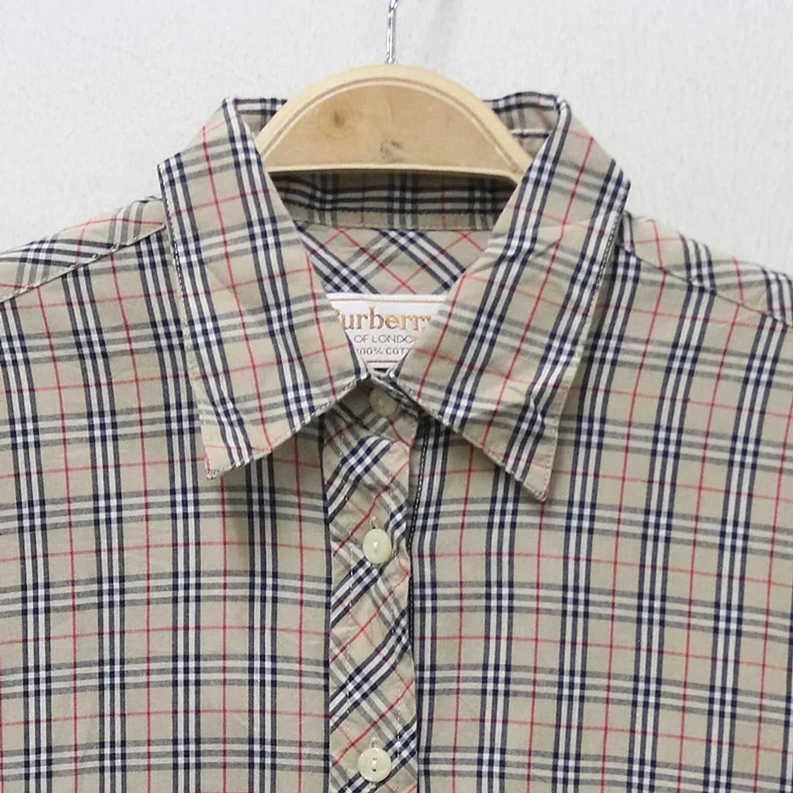 버버리 체크 셔츠 65124 상품이미지5