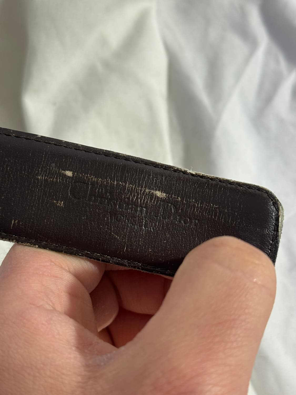 크리스찬 디올 무슈 레더 벨트 상품이미지5